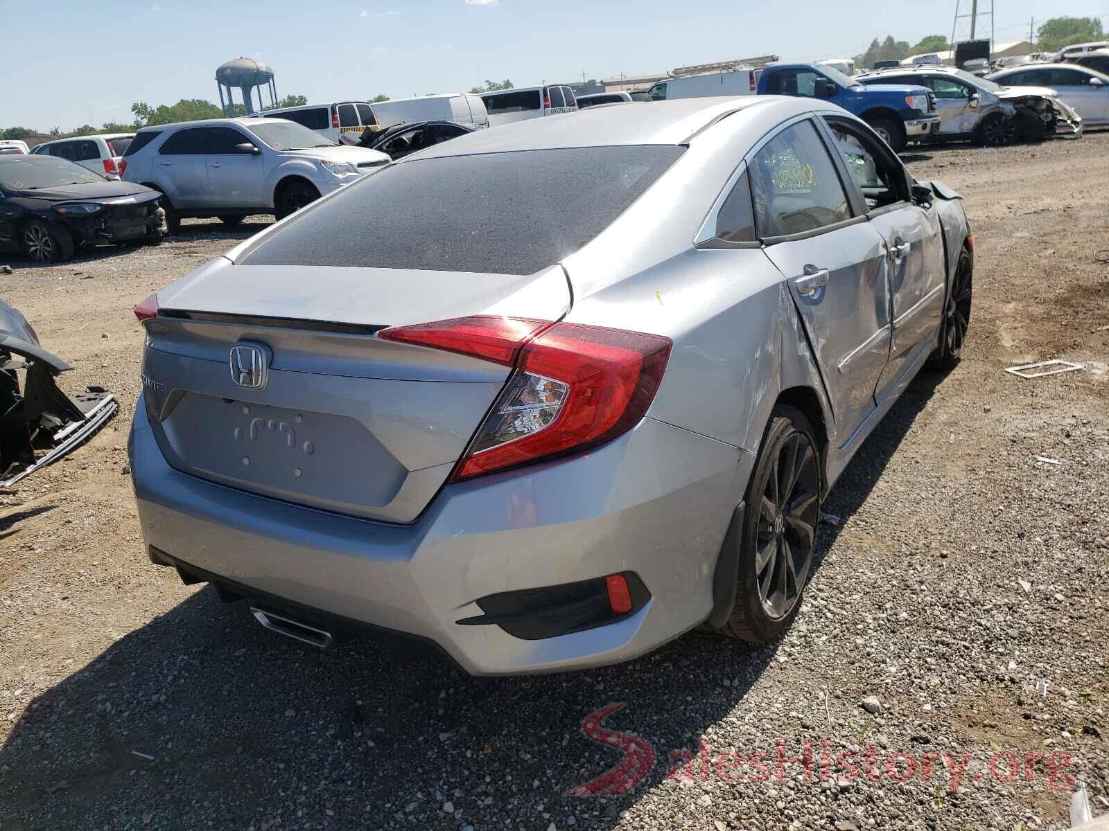 19XFC2F80LE001008 2020 HONDA CIVIC