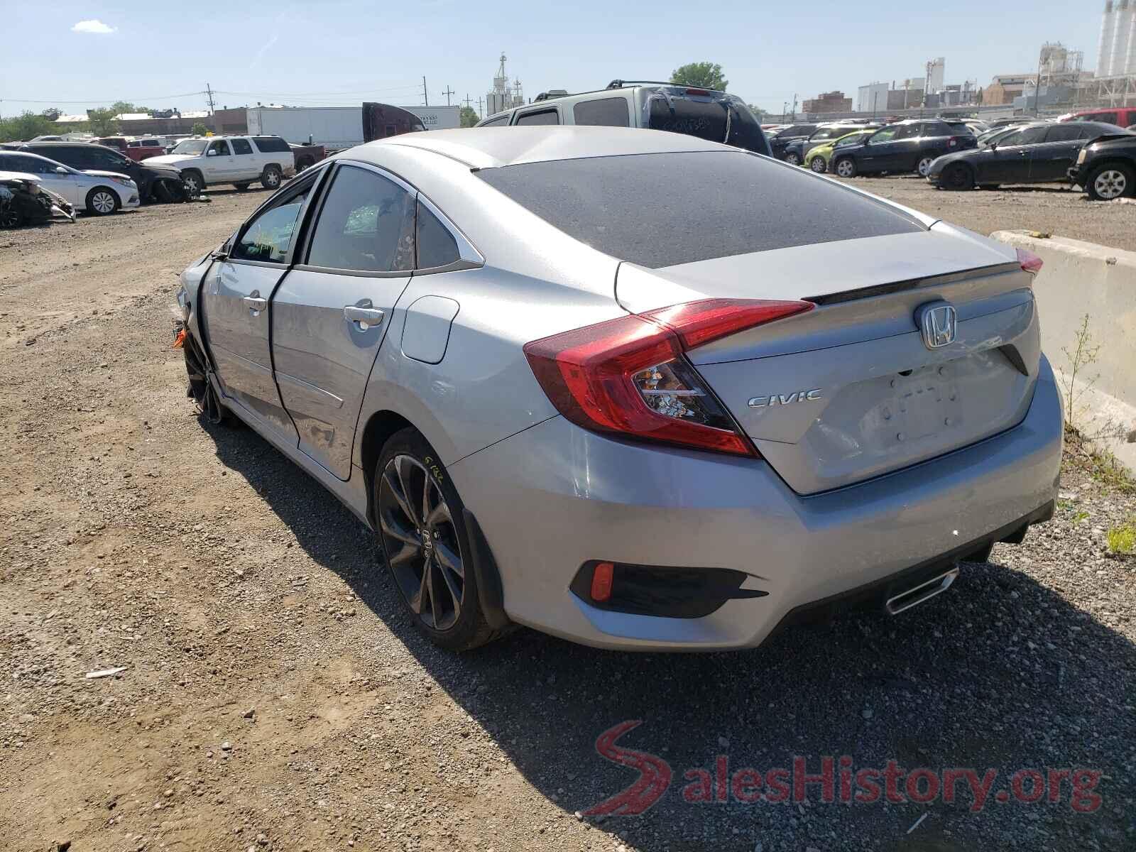 19XFC2F80LE001008 2020 HONDA CIVIC