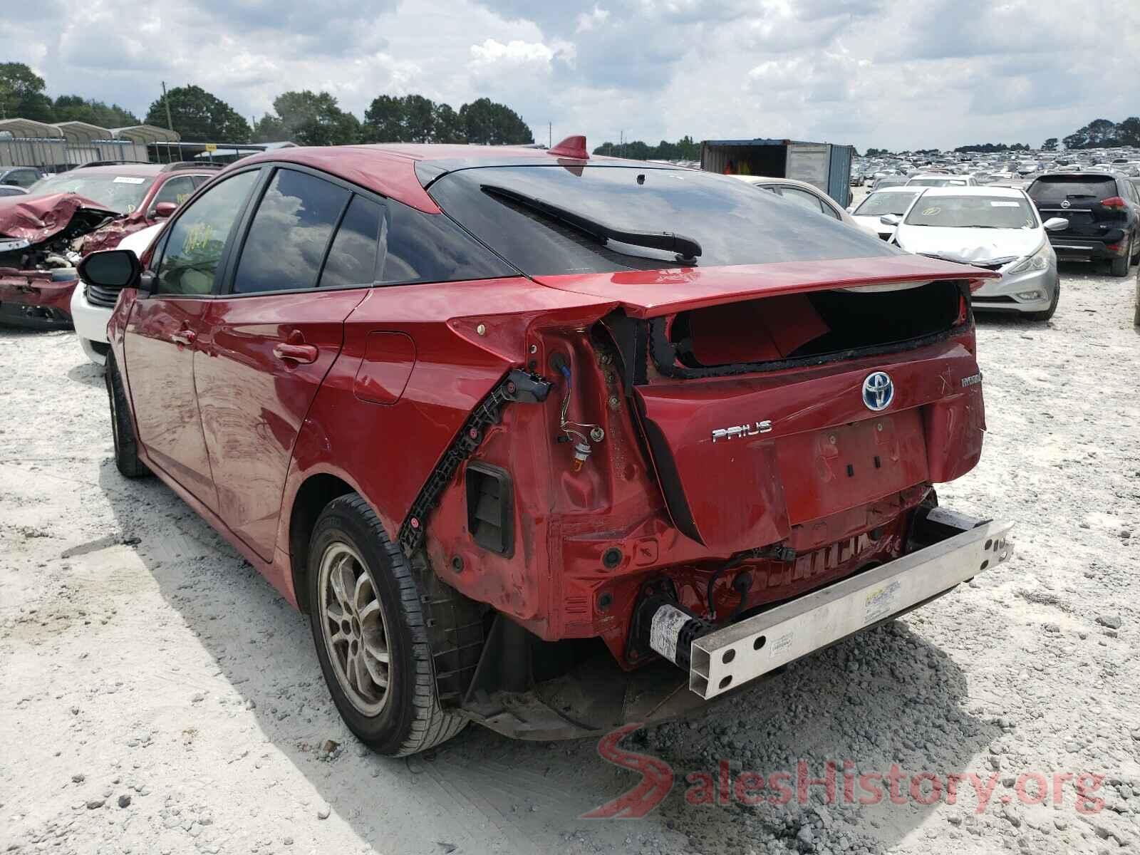 JTDKBRFU4G3524195 2016 TOYOTA PRIUS