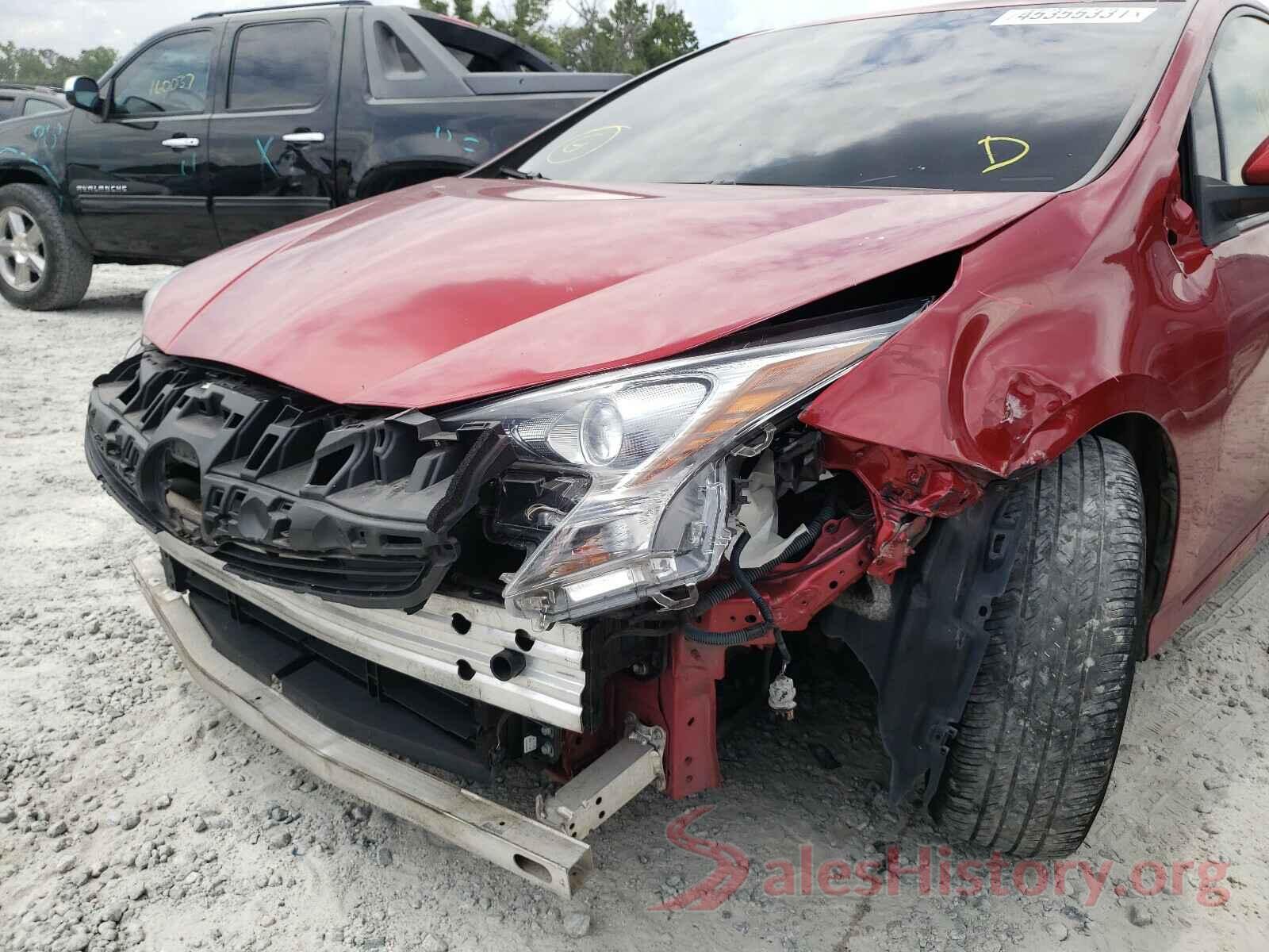 JTDKBRFU4G3524195 2016 TOYOTA PRIUS