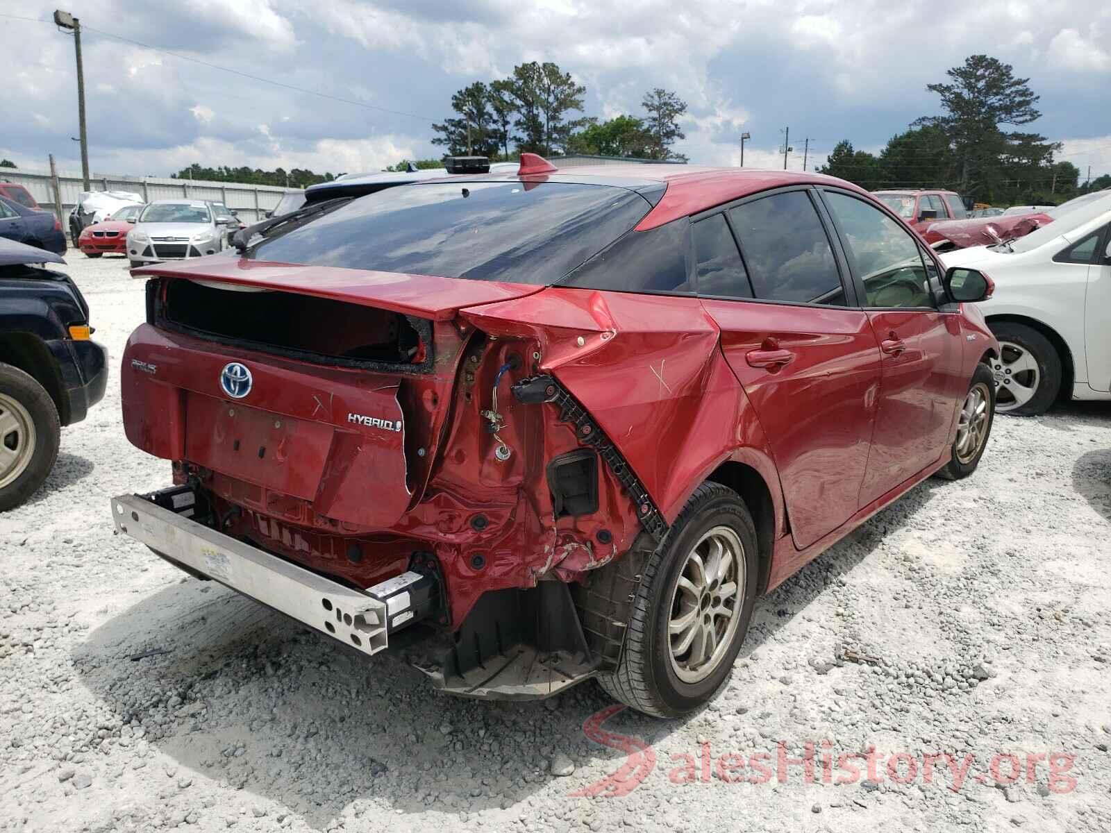 JTDKBRFU4G3524195 2016 TOYOTA PRIUS