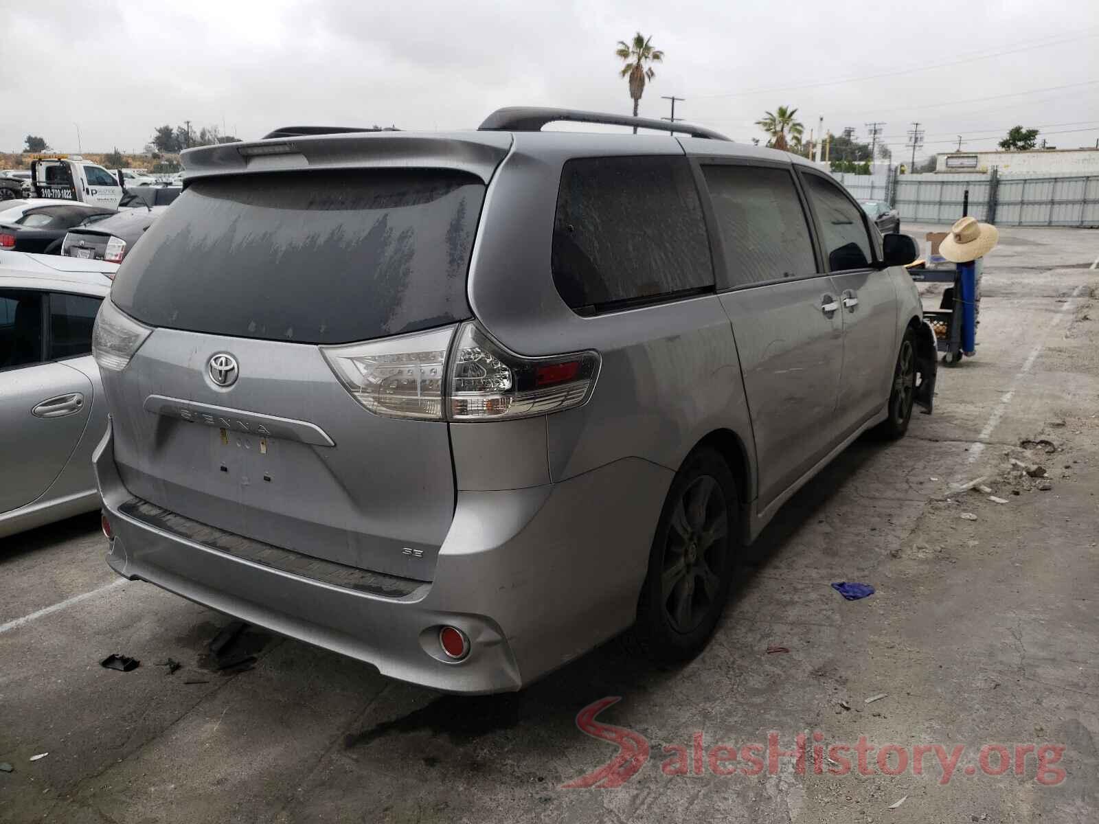 5TDXZ3DC6HS789287 2017 TOYOTA SIENNA