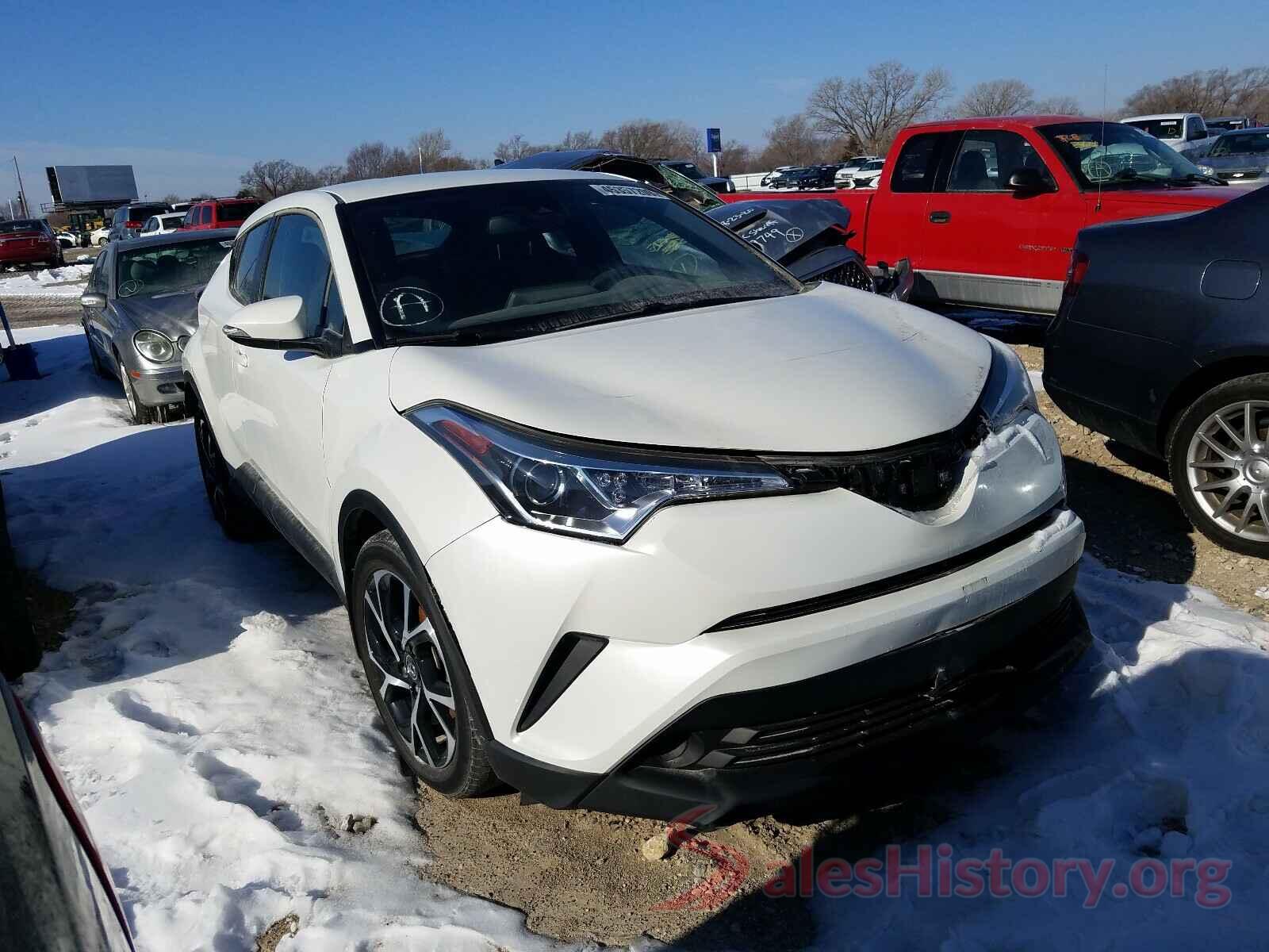 NMTKHMBX7JR030919 2018 TOYOTA C-HR