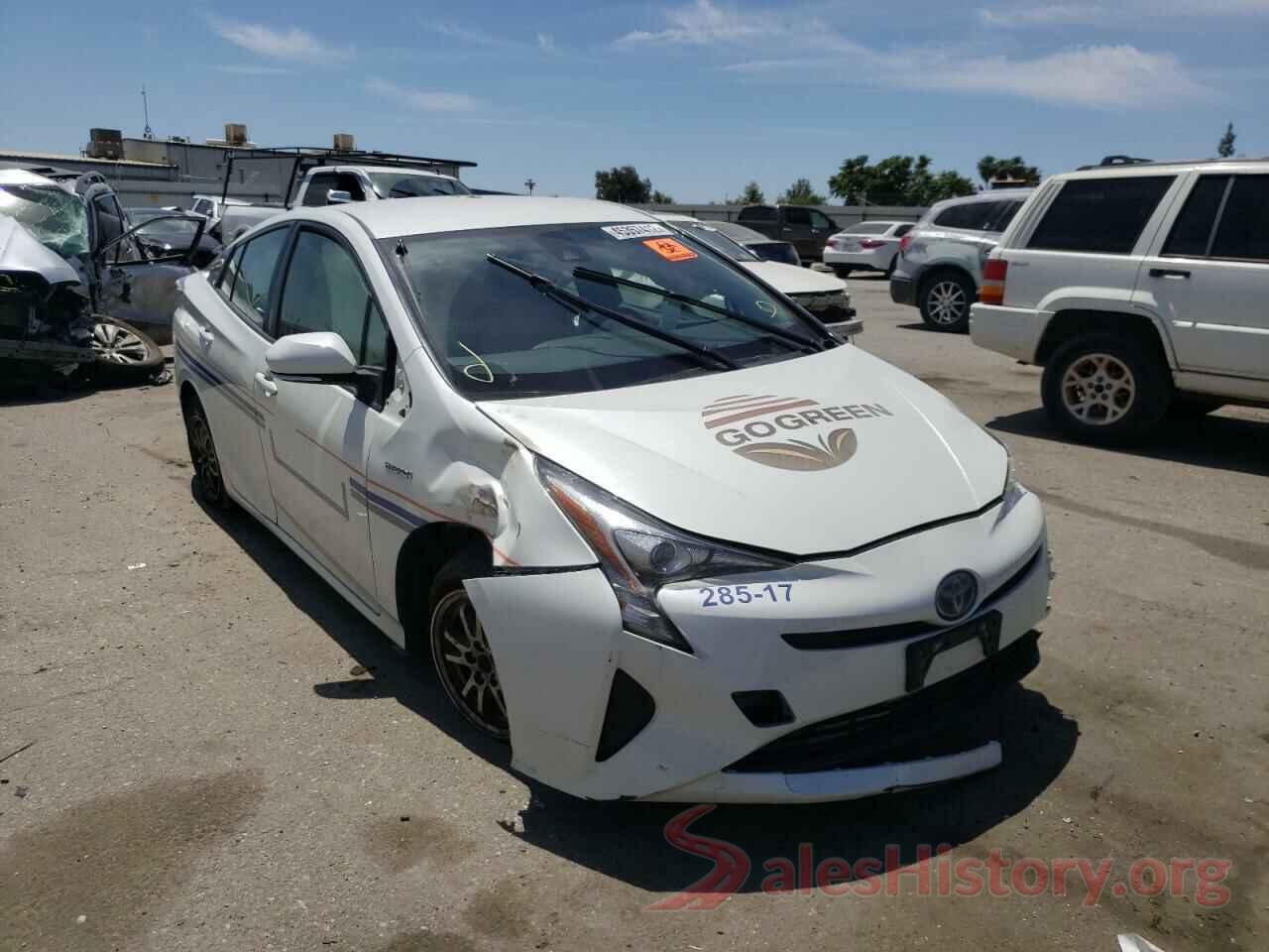 JTDKBRFU8H3547366 2017 TOYOTA PRIUS