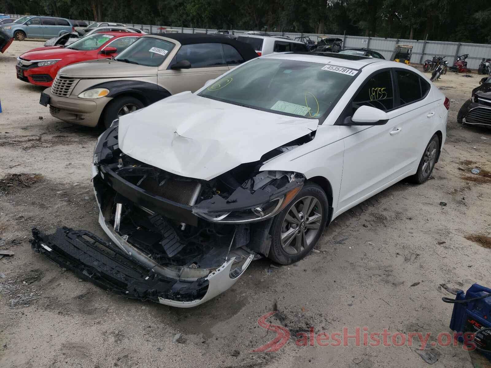 5NPD84LF2JH318949 2018 HYUNDAI ELANTRA