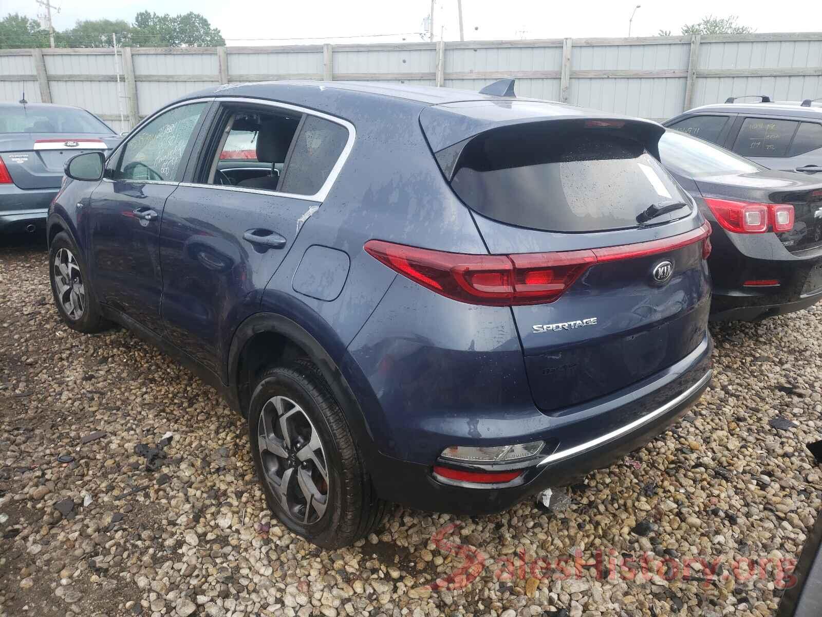 KNDPMCAC7M7843459 2021 KIA SPORTAGE