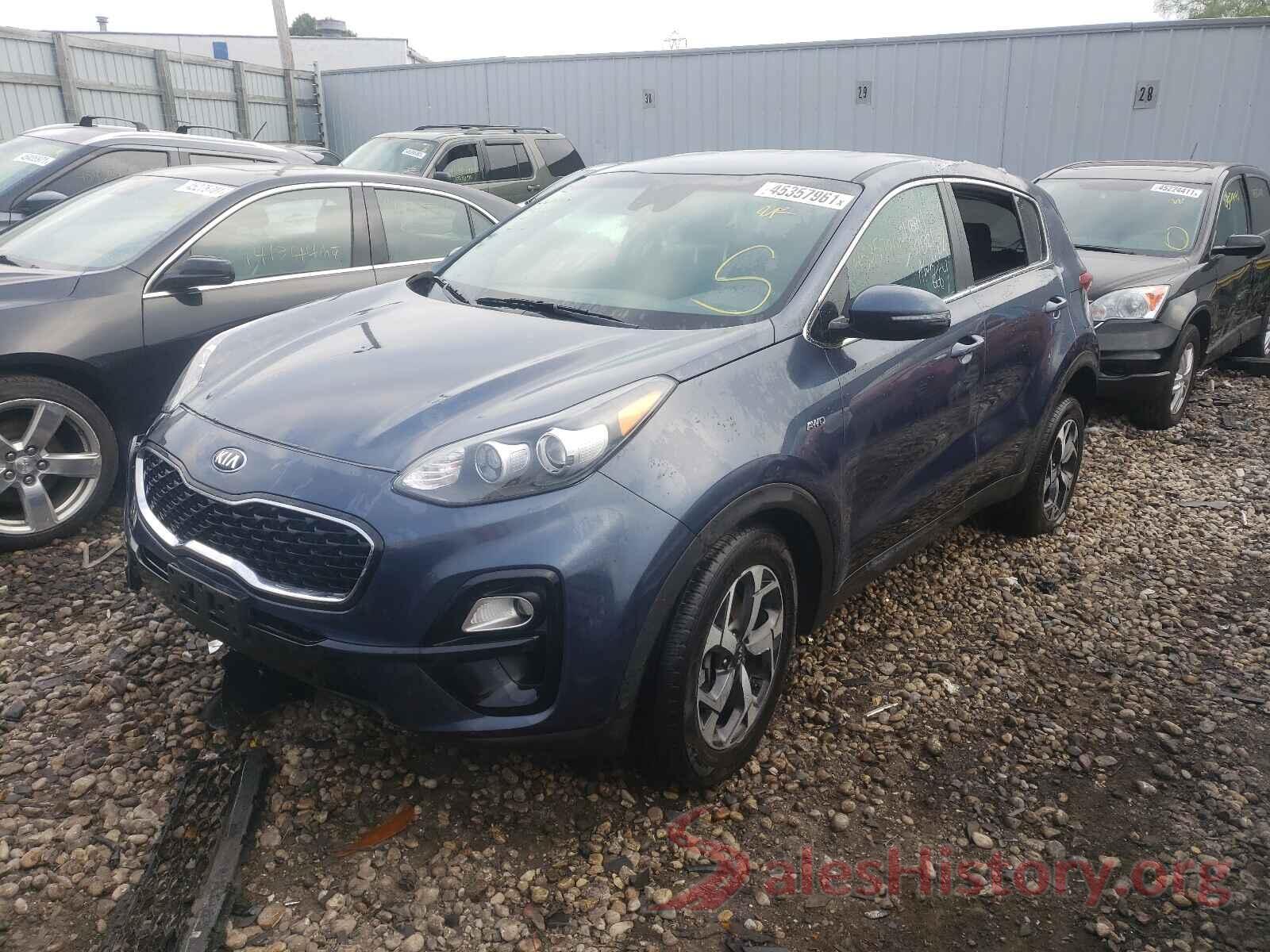 KNDPMCAC7M7843459 2021 KIA SPORTAGE