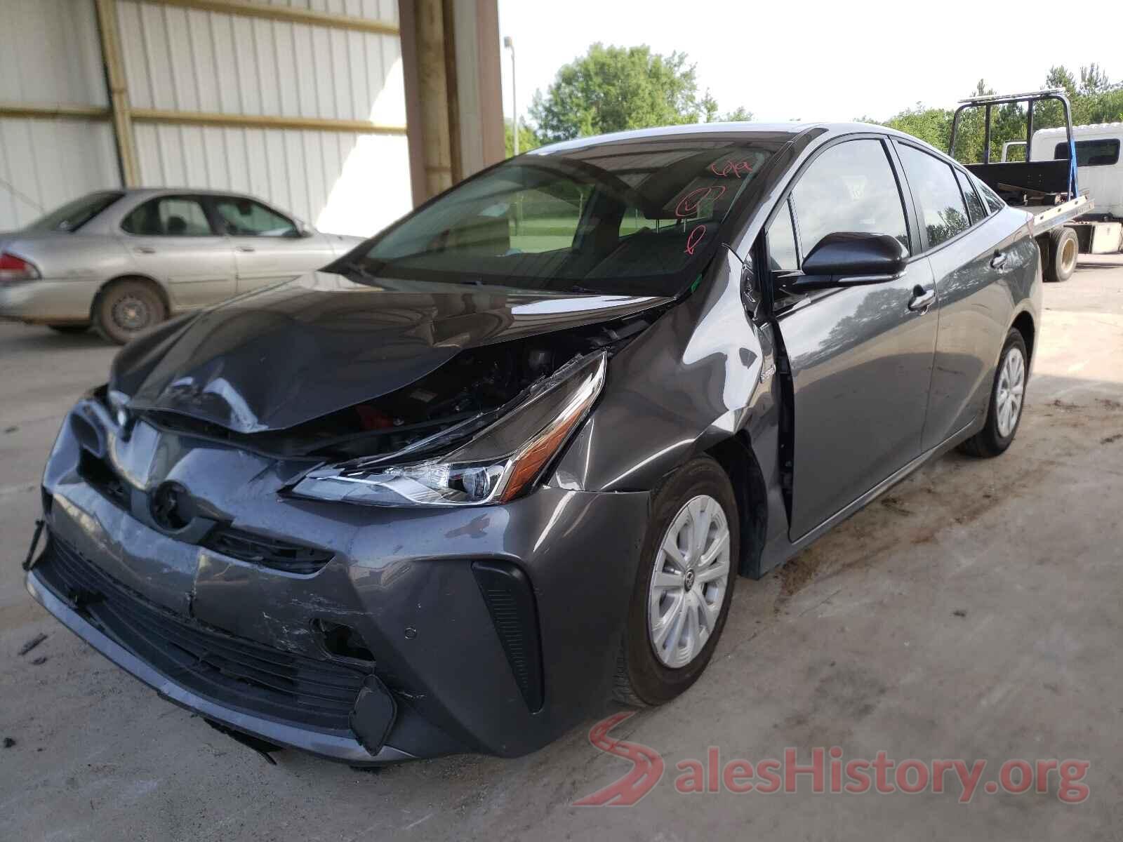 JTDKARFU6L3119274 2020 TOYOTA PRIUS