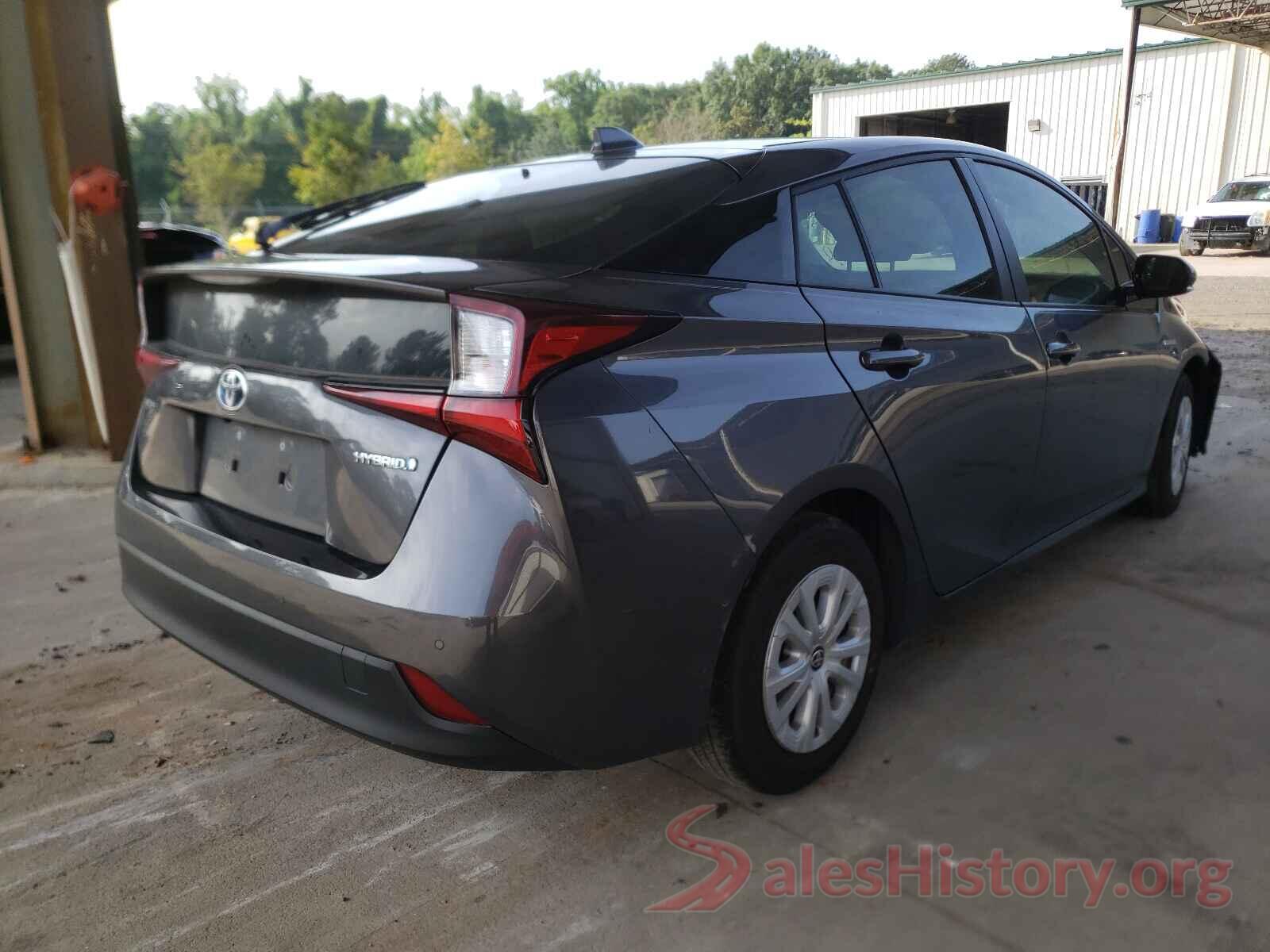 JTDKARFU6L3119274 2020 TOYOTA PRIUS