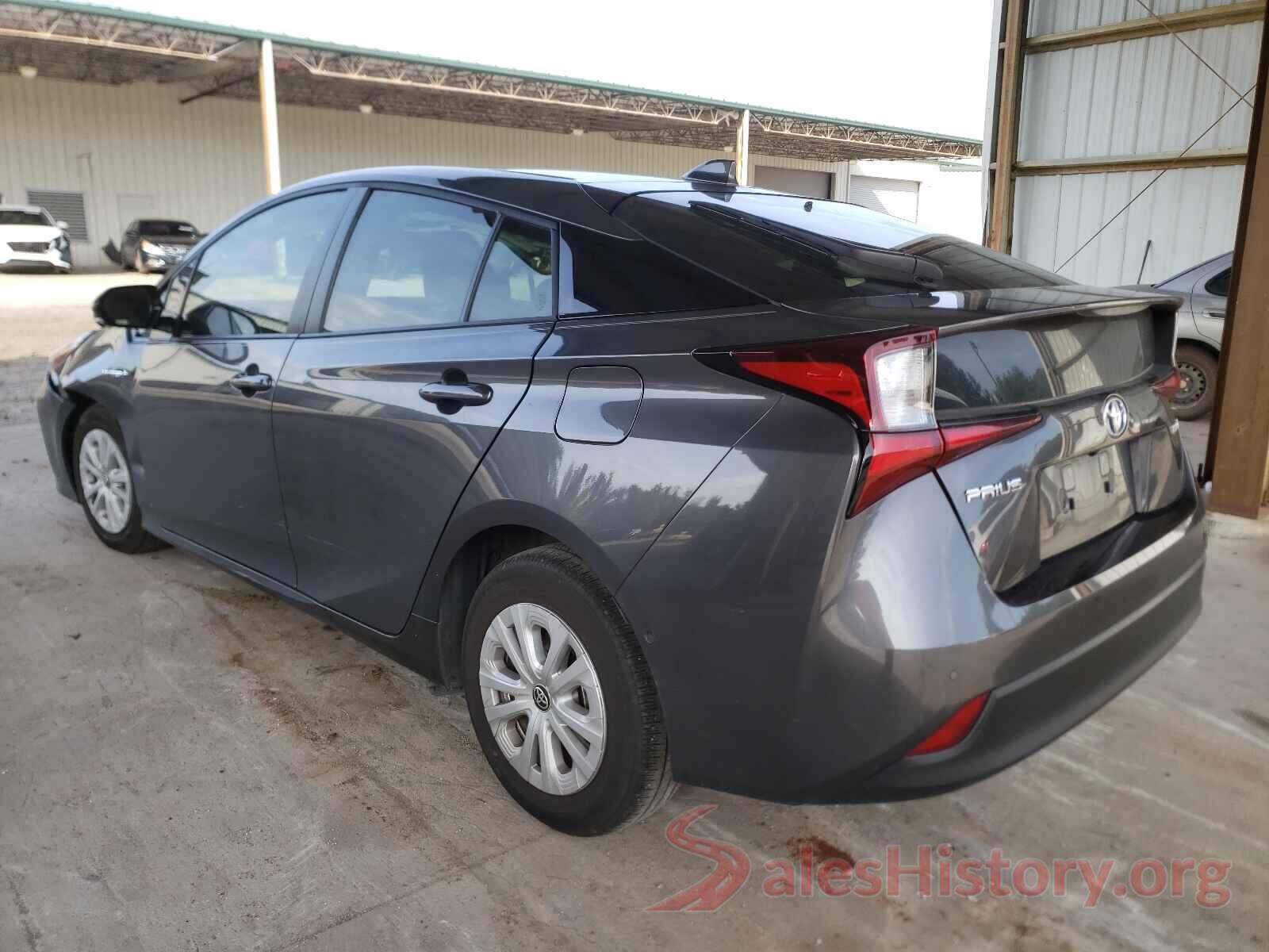 JTDKARFU6L3119274 2020 TOYOTA PRIUS