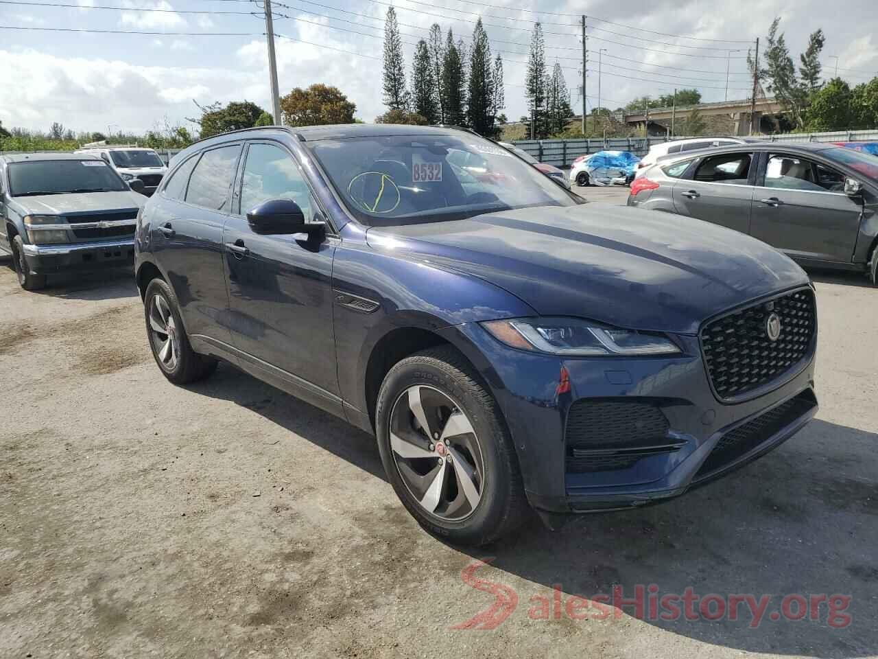 SADCJ2EX8MA673618 2021 JAGUAR F-PACE