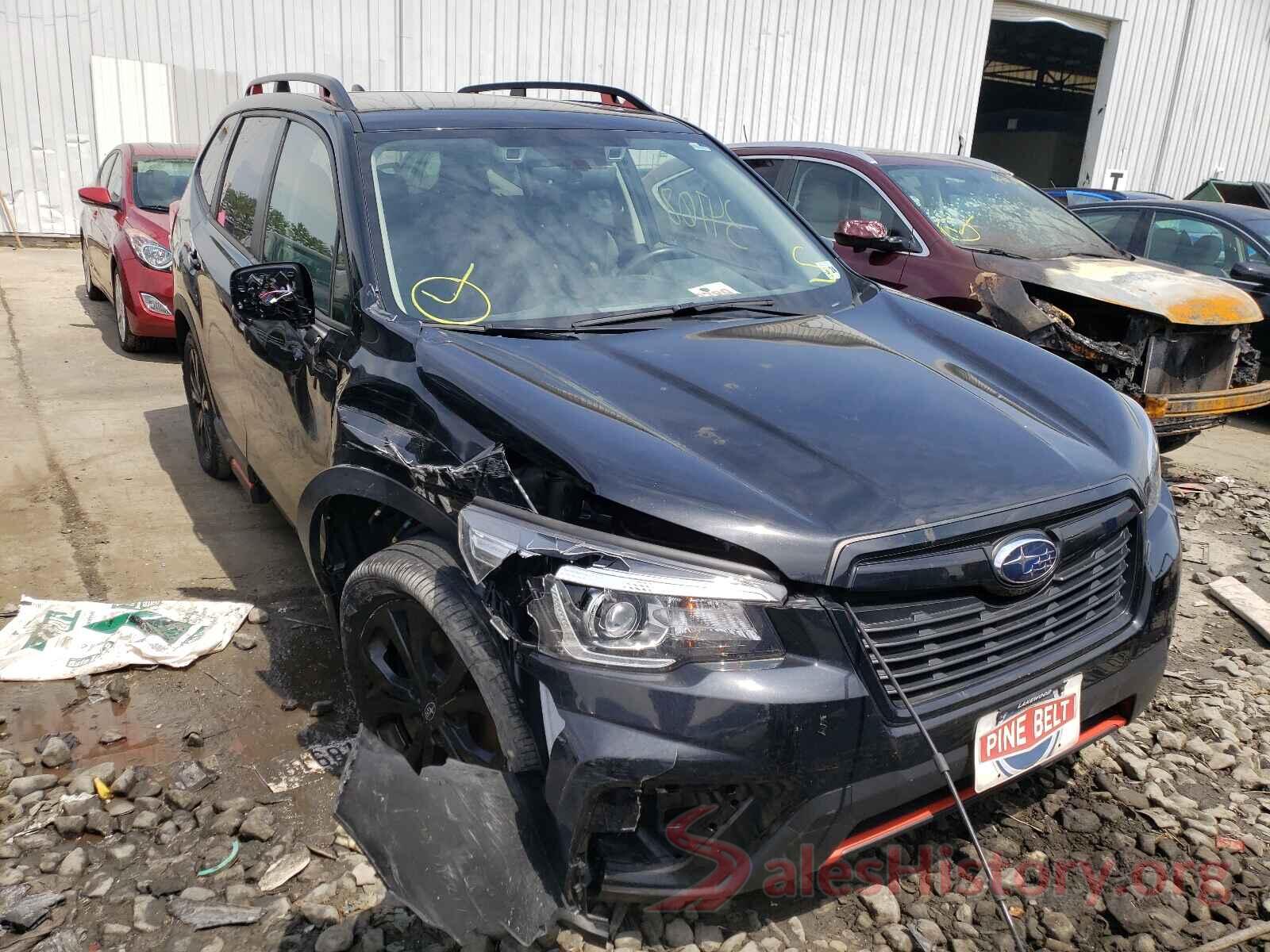 JF2SKAJC6KH483727 2019 SUBARU FORESTER