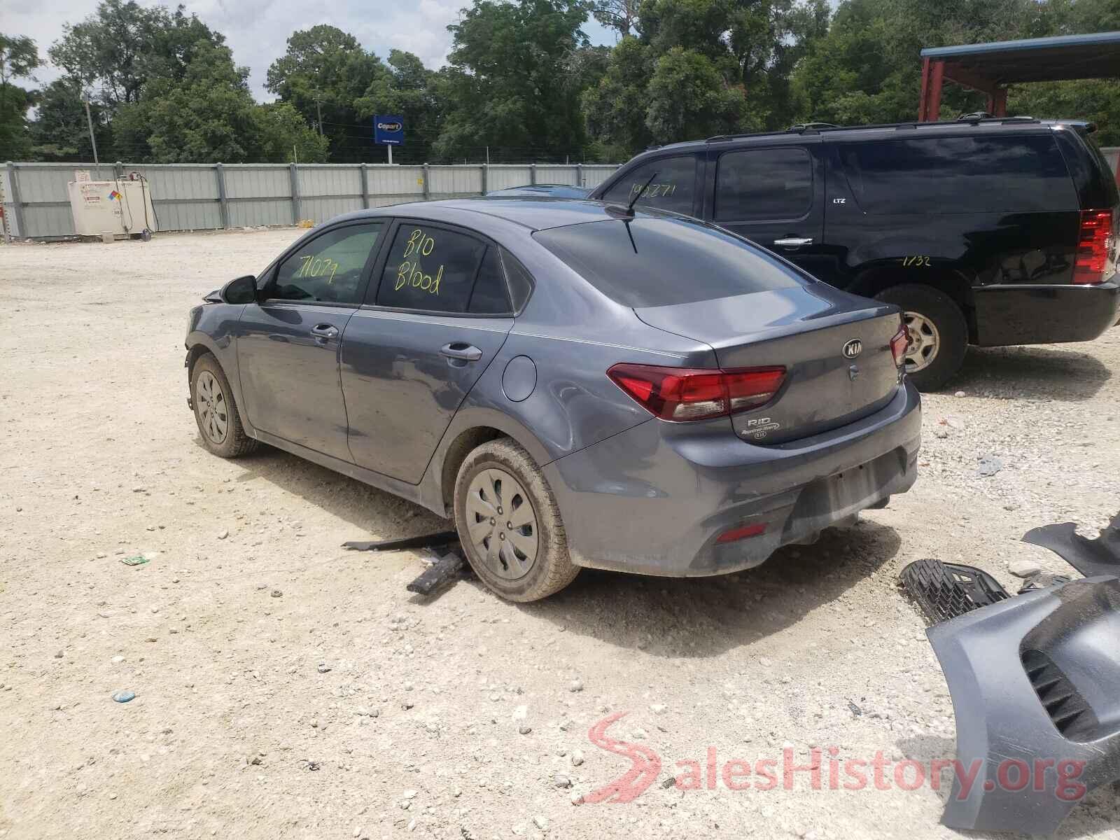 3KPA24AB8KE242423 2019 KIA RIO