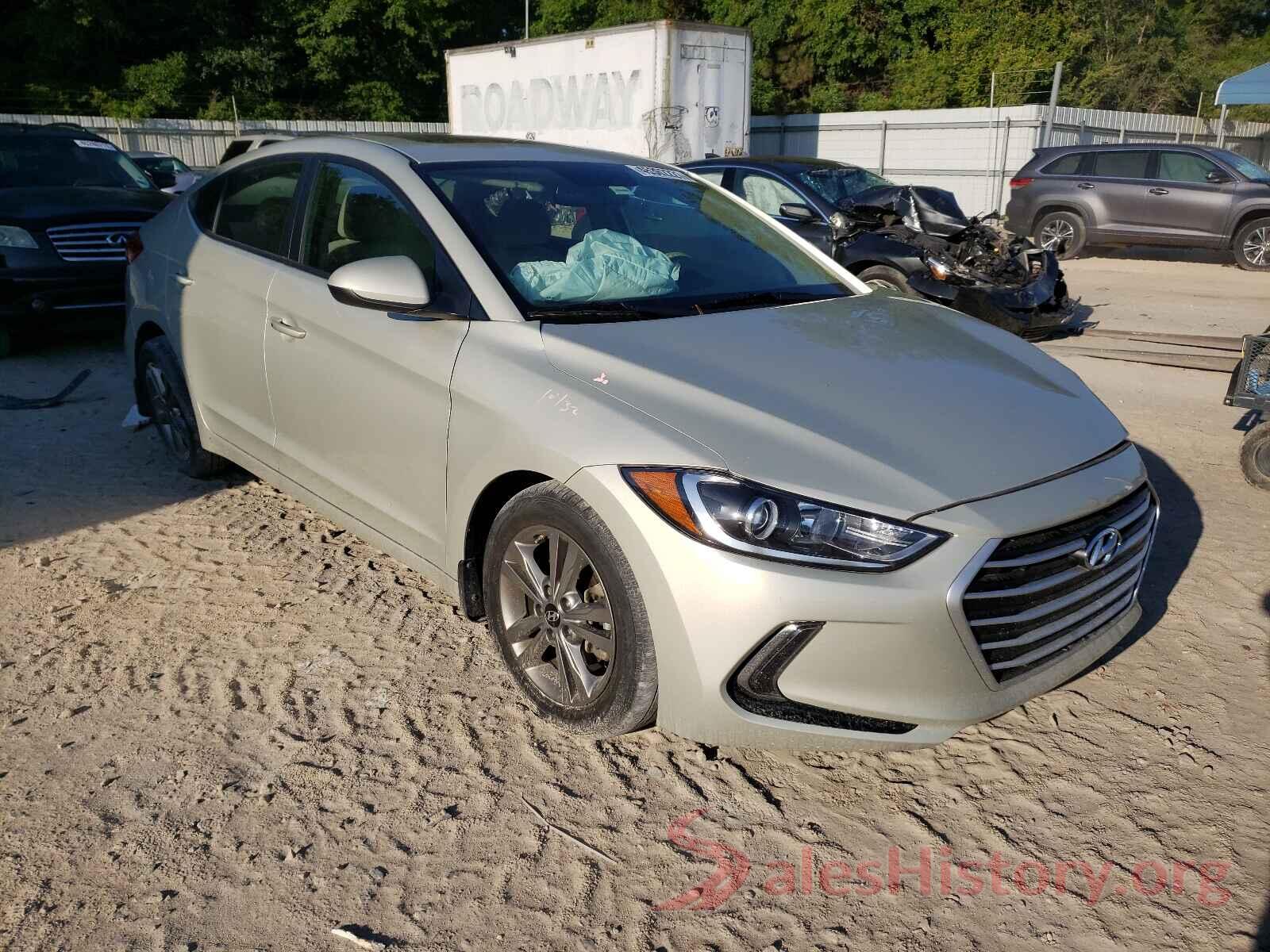 5NPD84LF6HH184344 2017 HYUNDAI ELANTRA