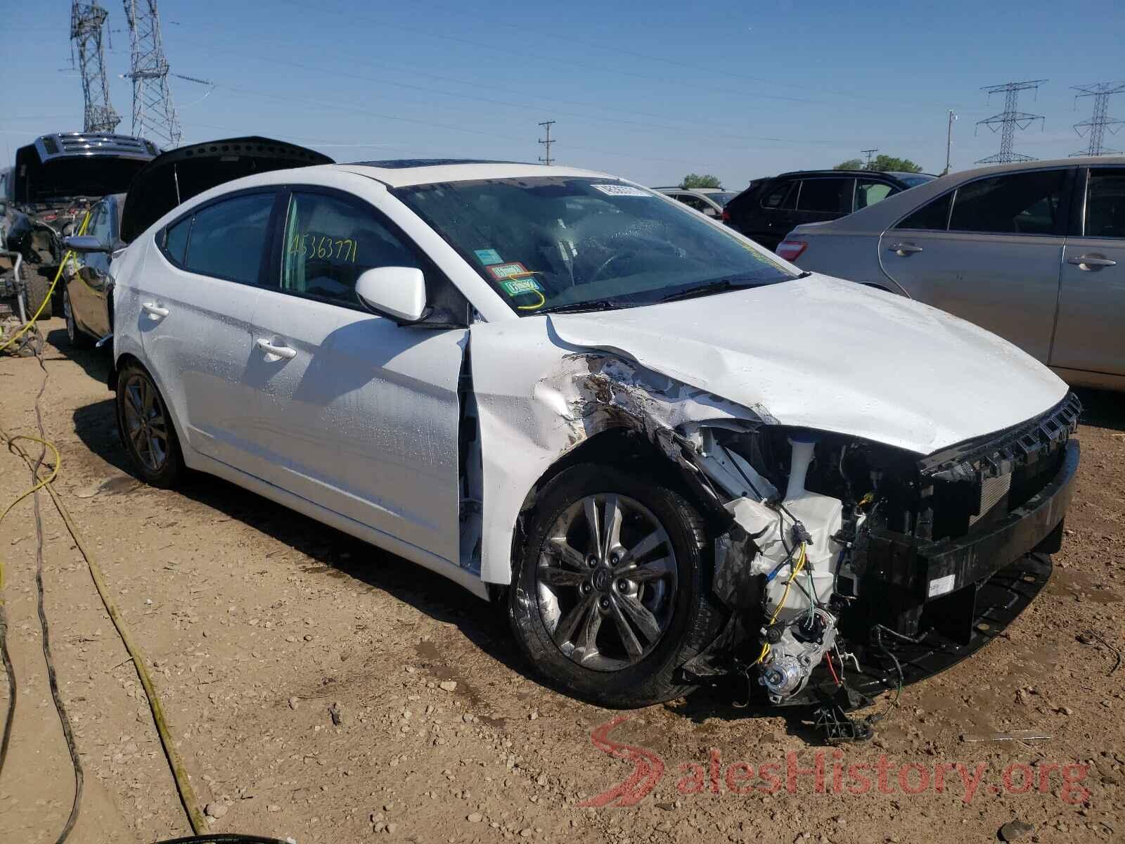 5NPD84LF2HH156735 2017 HYUNDAI ELANTRA