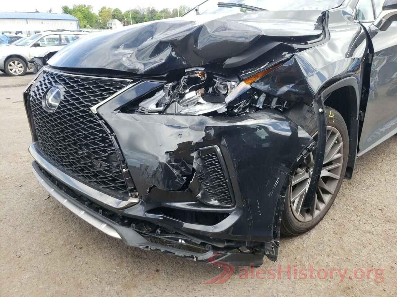 2T2SZMDA4NC314462 2022 LEXUS RX350