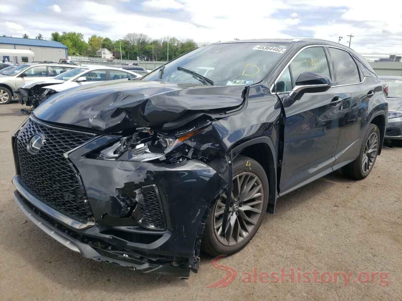 2T2SZMDA4NC314462 2022 LEXUS RX350