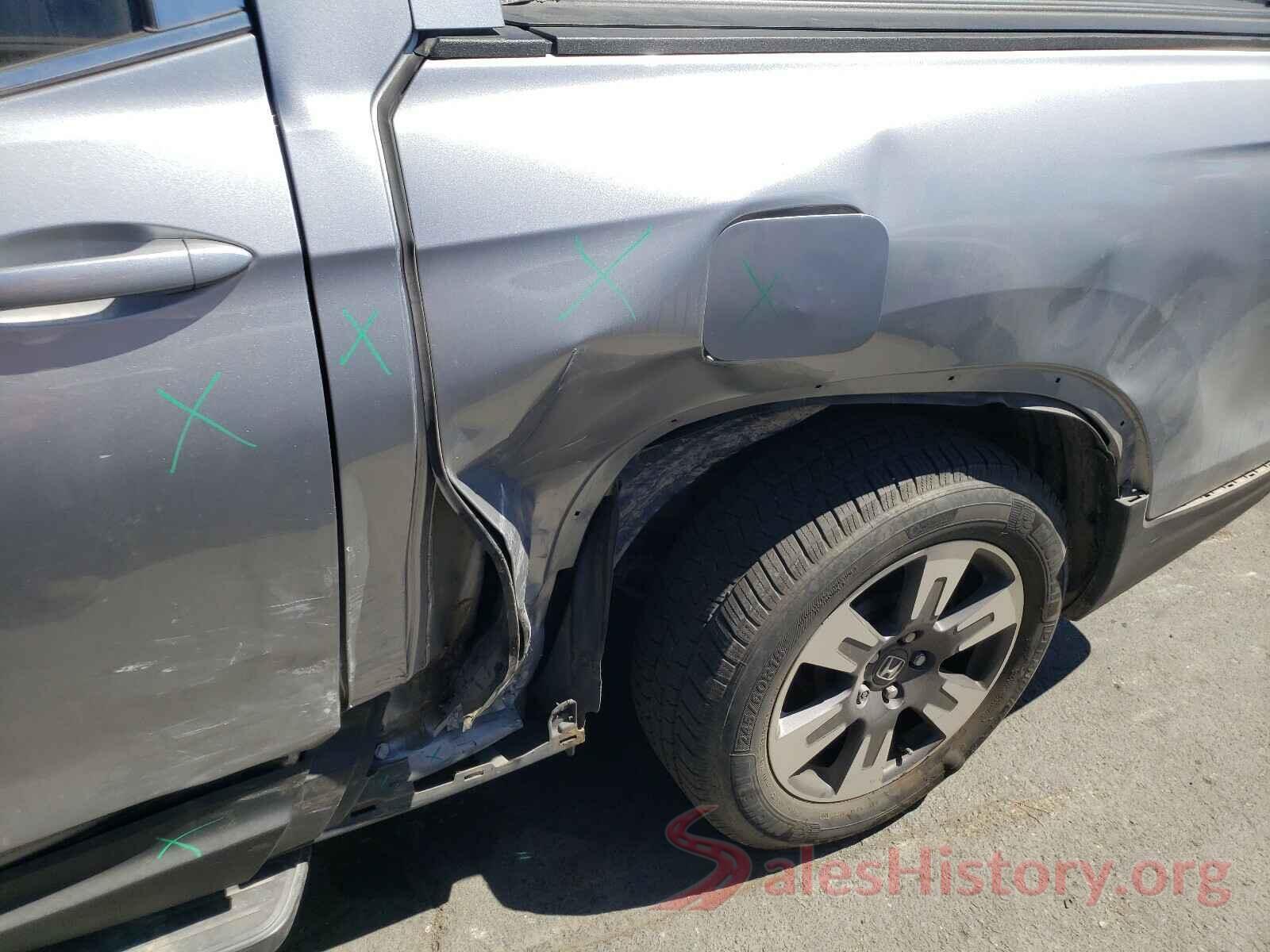 5FPYK2F62HB003779 2017 HONDA RIDGELINE