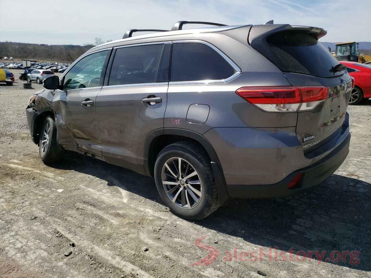 5TDJZRFH1KS929108 2019 TOYOTA HIGHLANDER