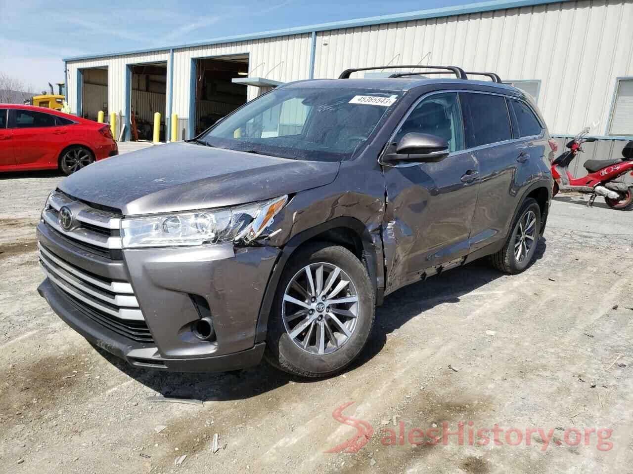 5TDJZRFH1KS929108 2019 TOYOTA HIGHLANDER