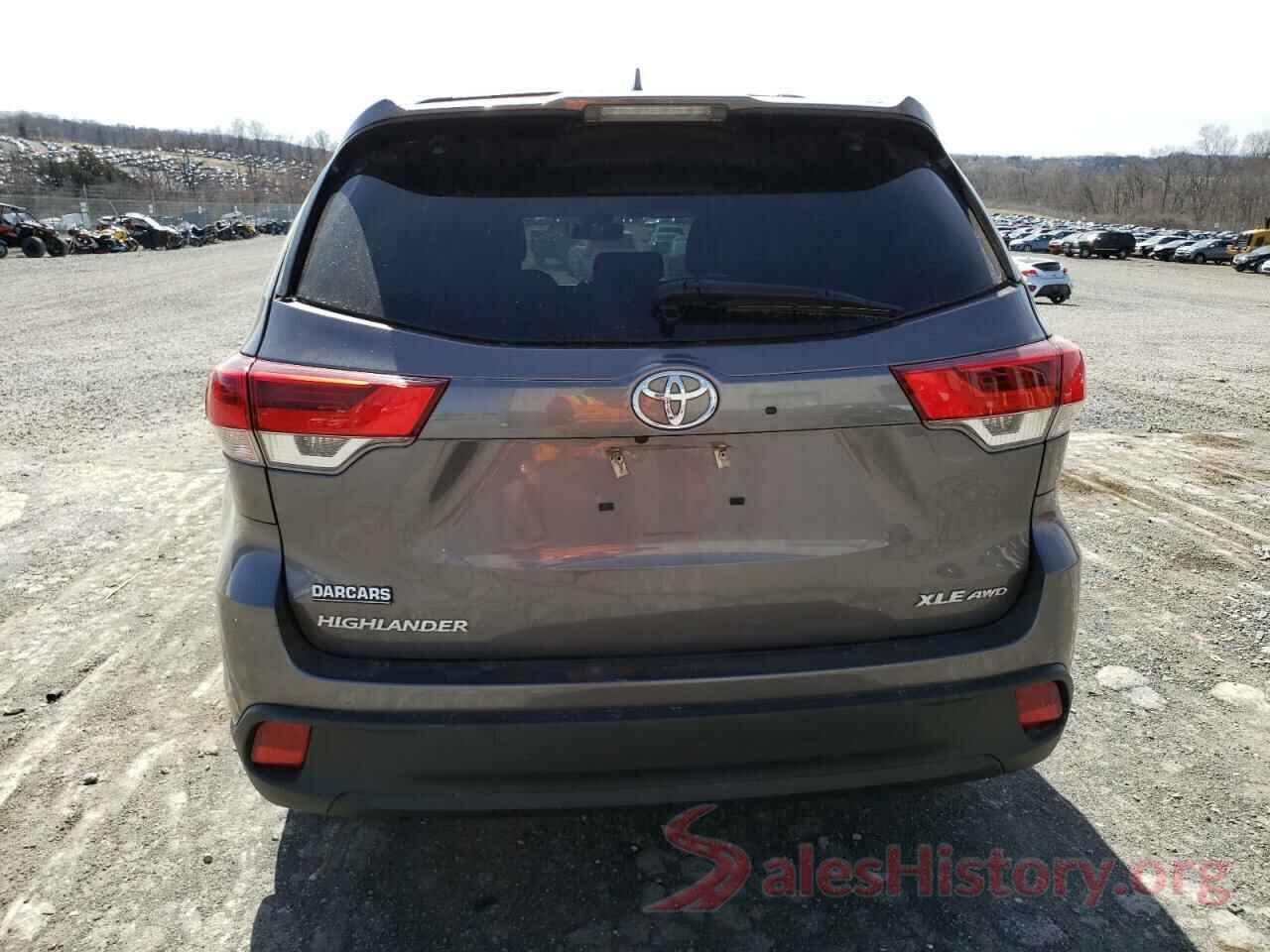 5TDJZRFH1KS929108 2019 TOYOTA HIGHLANDER