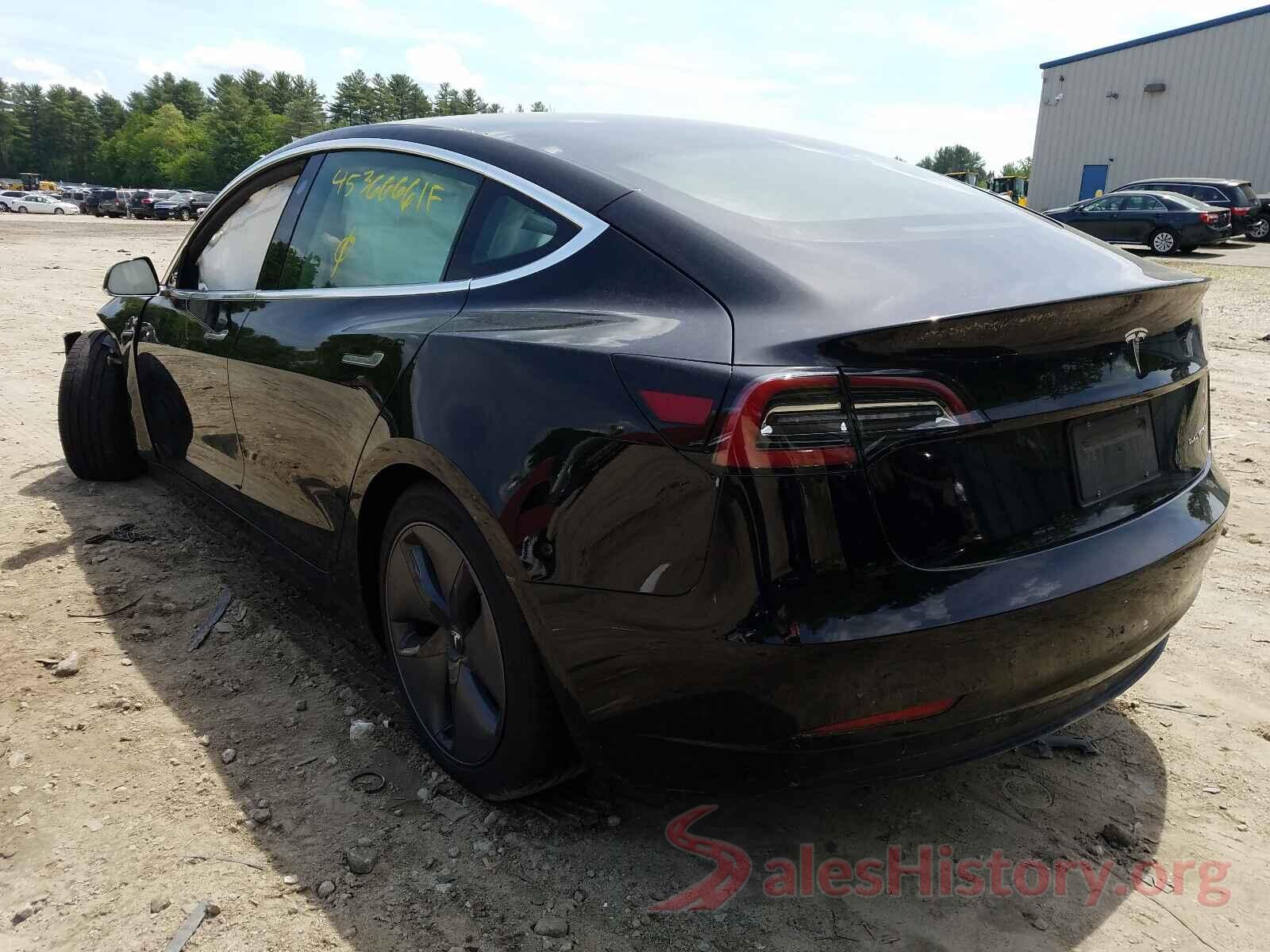 5YJ3E1EBXKF385070 2019 TESLA MODEL 3