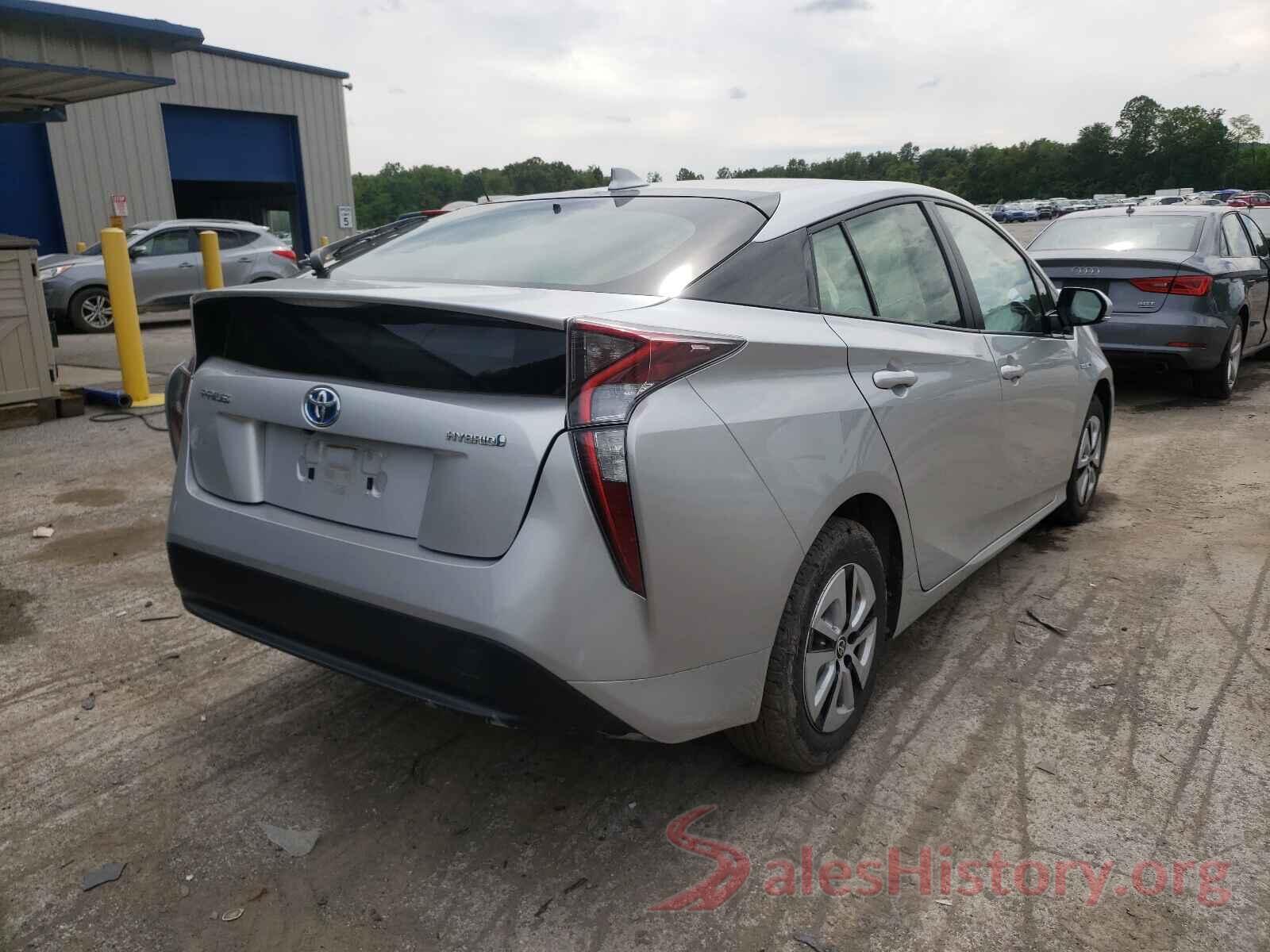 JTDKARFU3H3039521 2017 TOYOTA PRIUS