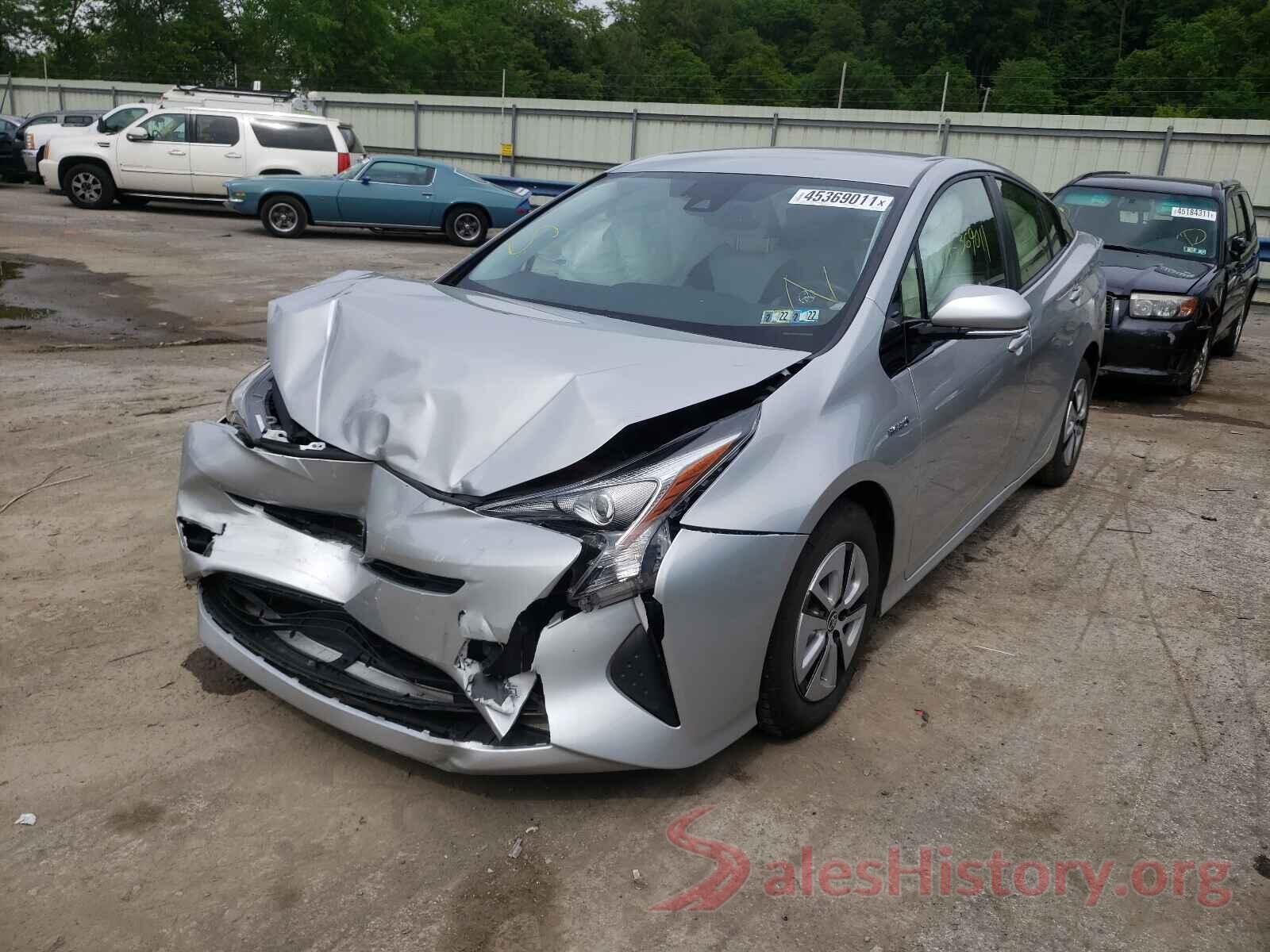 JTDKARFU3H3039521 2017 TOYOTA PRIUS