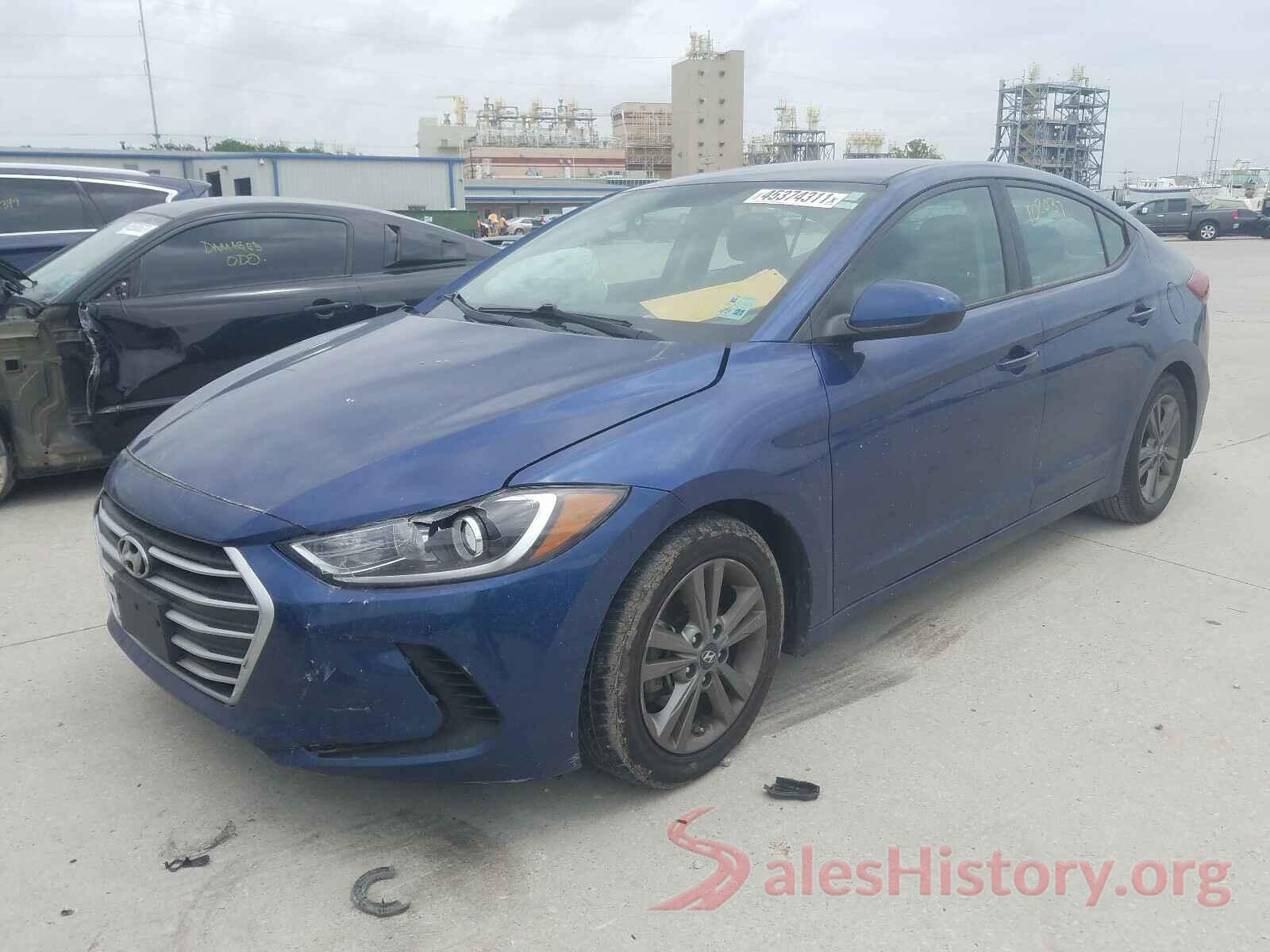 5NPD84LF6JH266421 2018 HYUNDAI ELANTRA