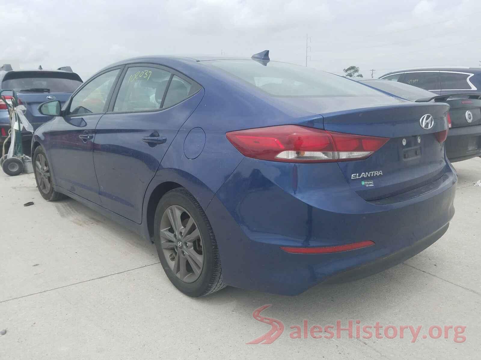 5NPD84LF6JH266421 2018 HYUNDAI ELANTRA