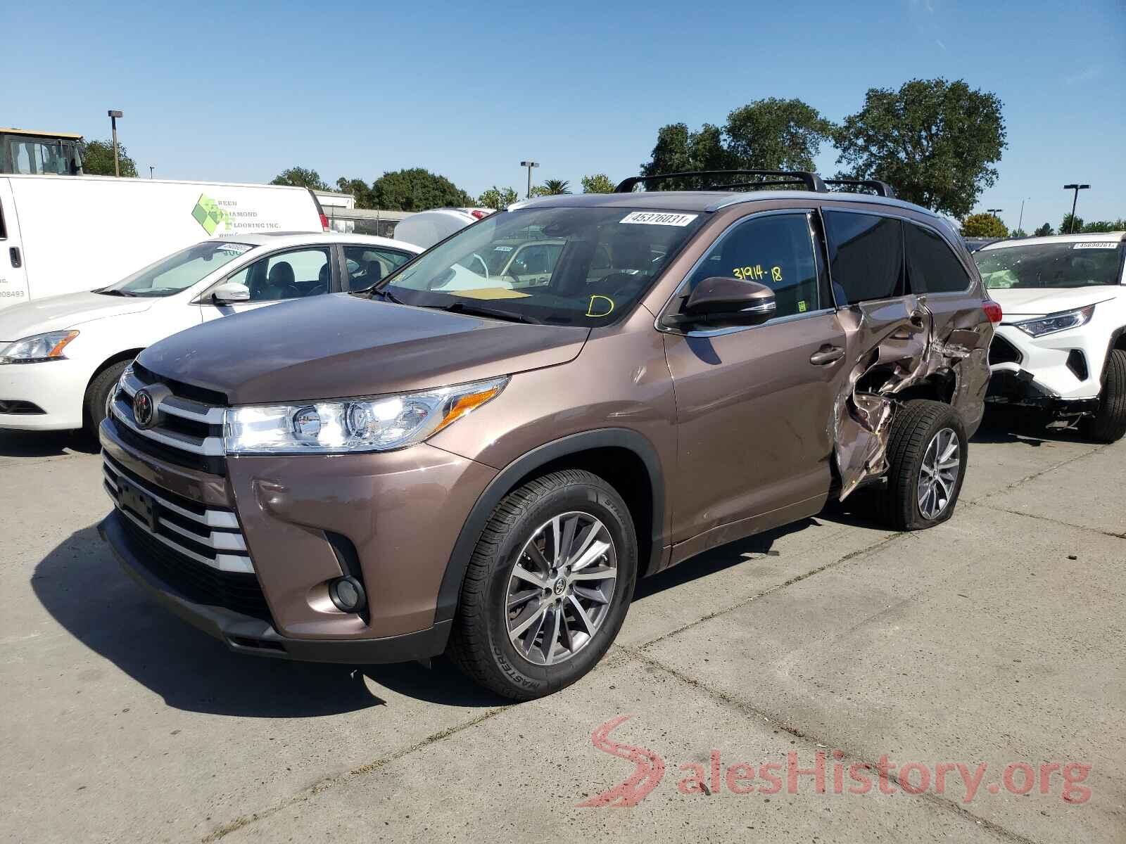 5TDKZRFH9JS244521 2018 TOYOTA HIGHLANDER