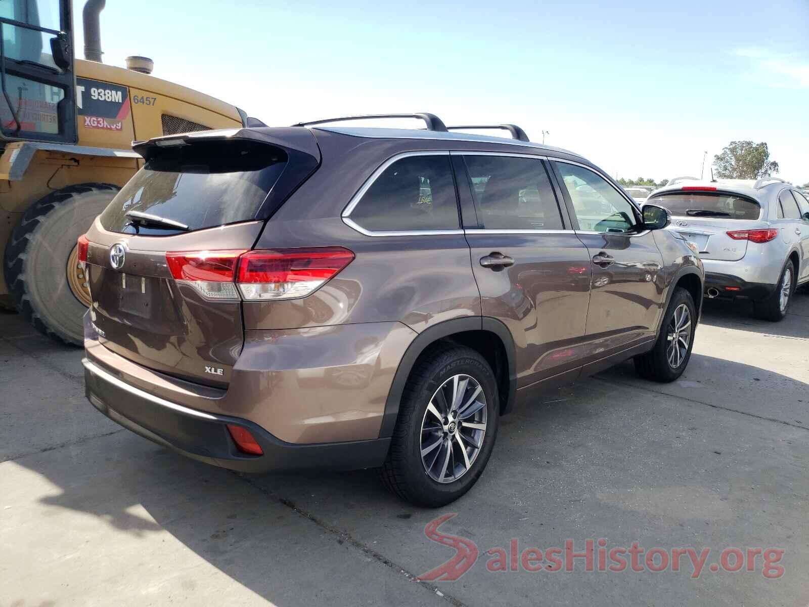 5TDKZRFH9JS244521 2018 TOYOTA HIGHLANDER