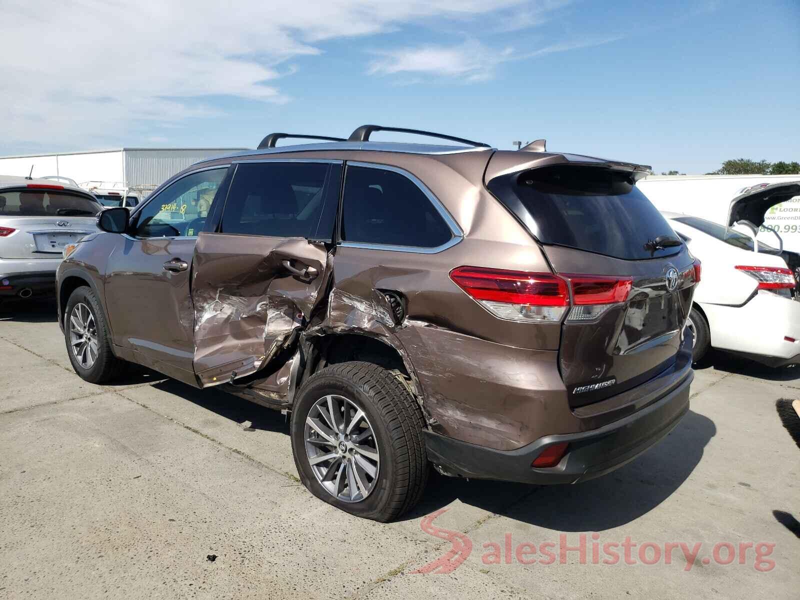 5TDKZRFH9JS244521 2018 TOYOTA HIGHLANDER