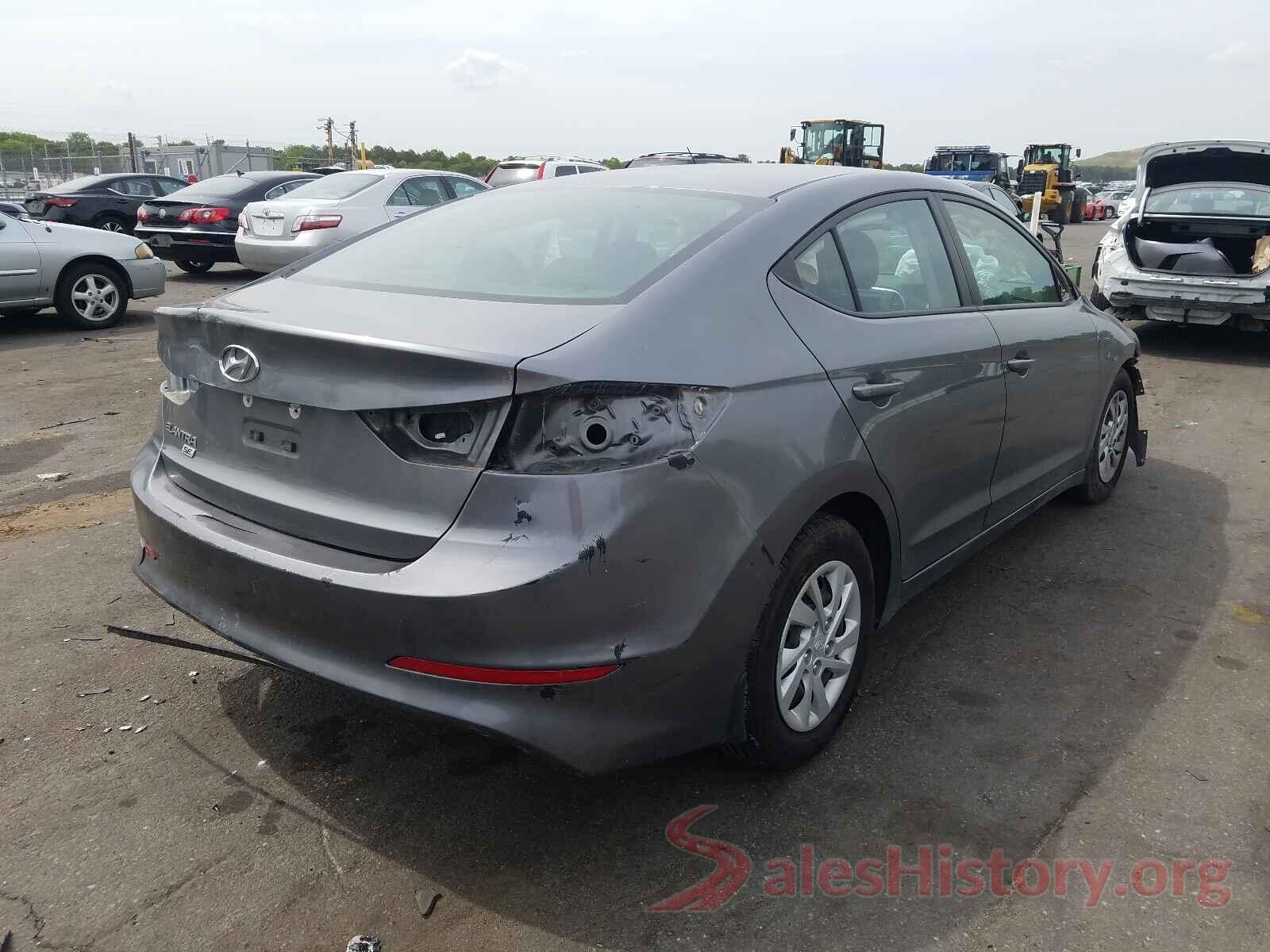 5NPD74LF5JH299039 2018 HYUNDAI ELANTRA