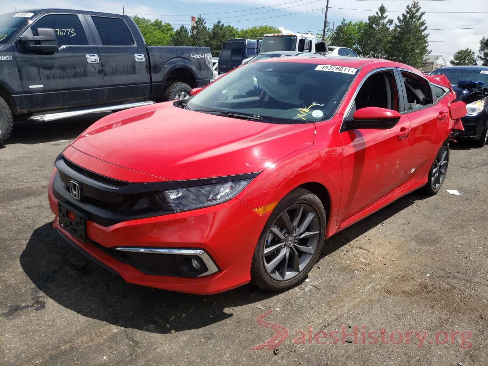 JHMFC1F38KX000734 2019 HONDA CIVIC