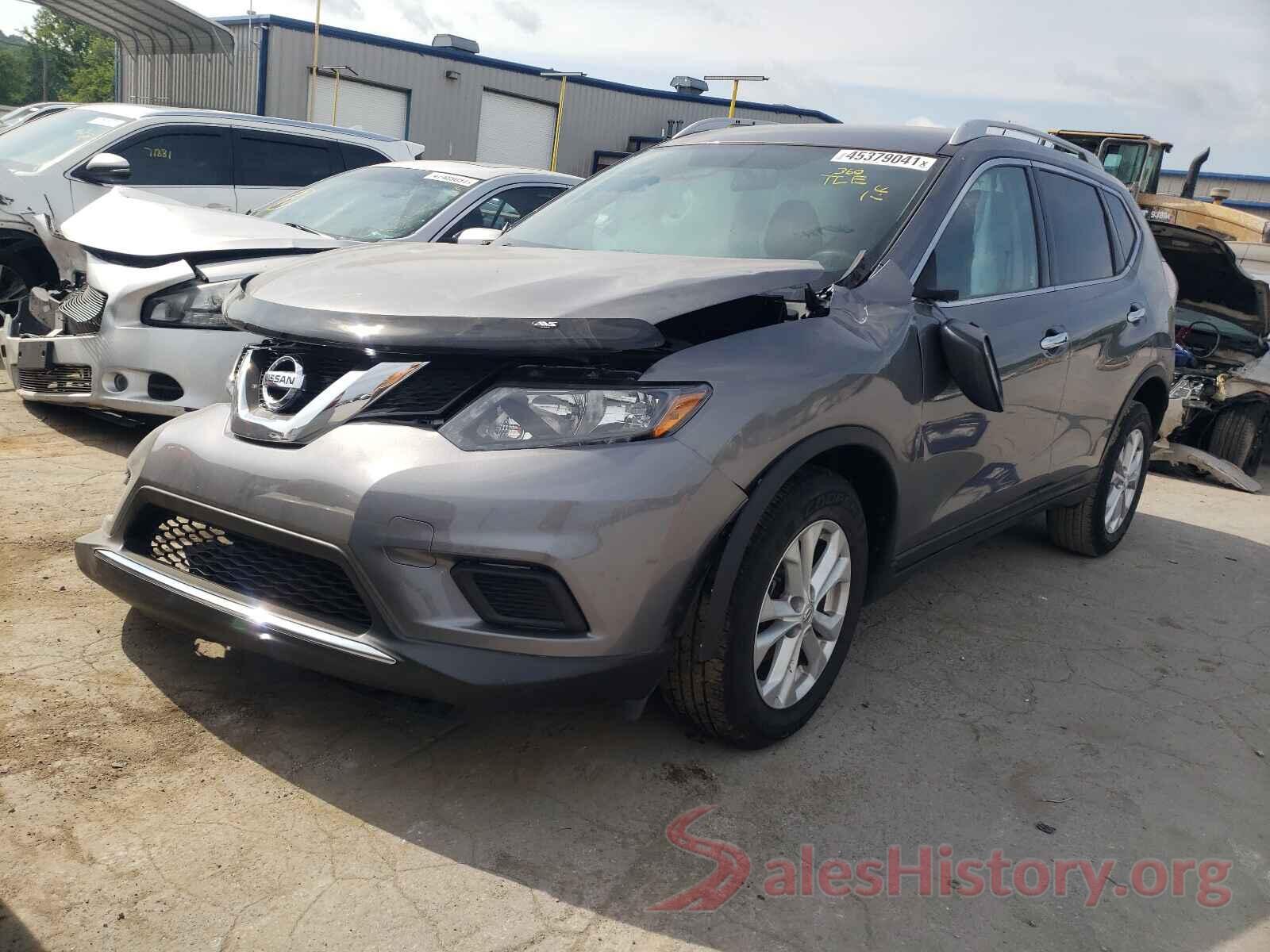 KNMAT2MTXGP708737 2016 NISSAN ROGUE