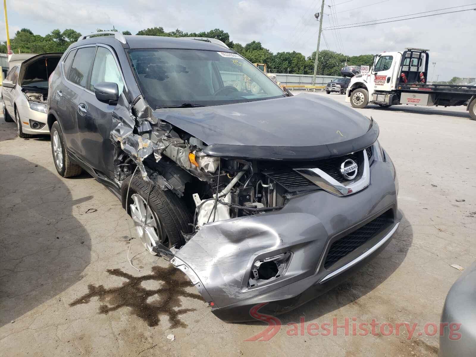 KNMAT2MTXGP708737 2016 NISSAN ROGUE