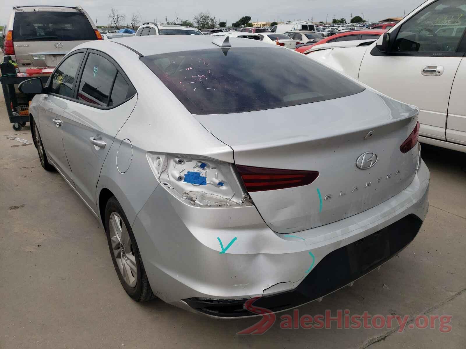 5NPD84LF5KH475537 2019 HYUNDAI ELANTRA