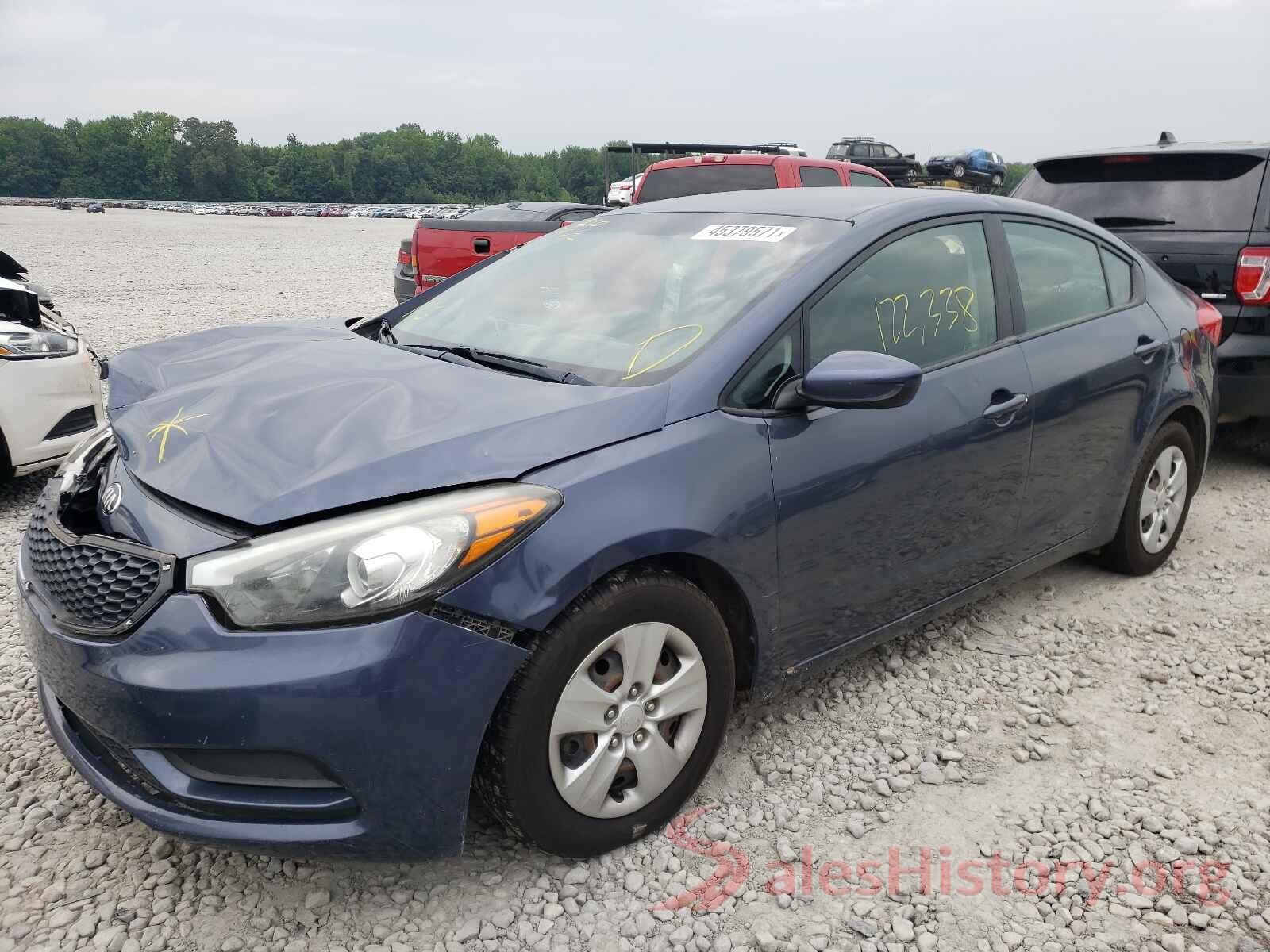 KNAFK4A69G5565890 2016 KIA FORTE