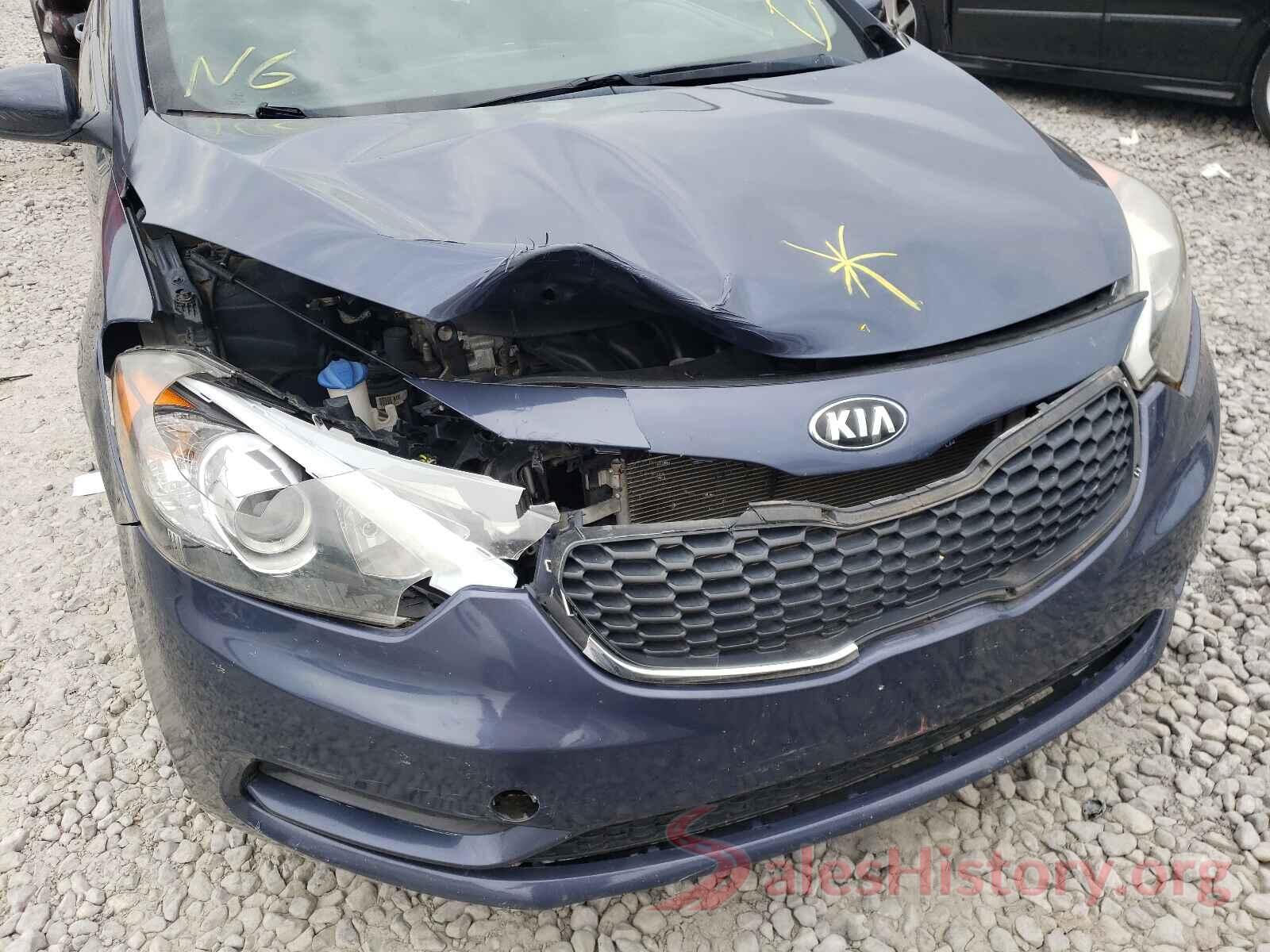 KNAFK4A69G5565890 2016 KIA FORTE