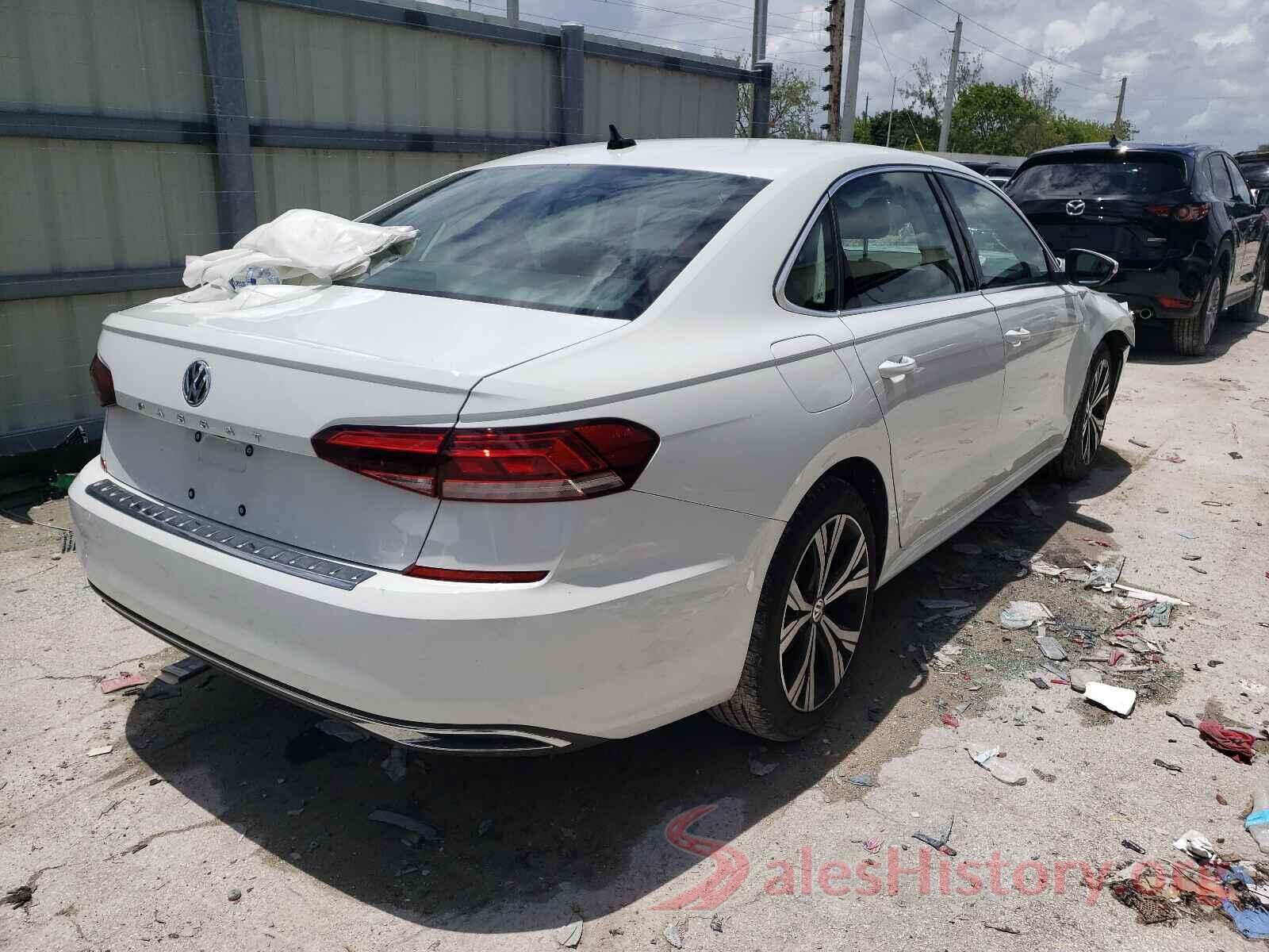 1VWSA7A36MC001551 2021 VOLKSWAGEN PASSAT