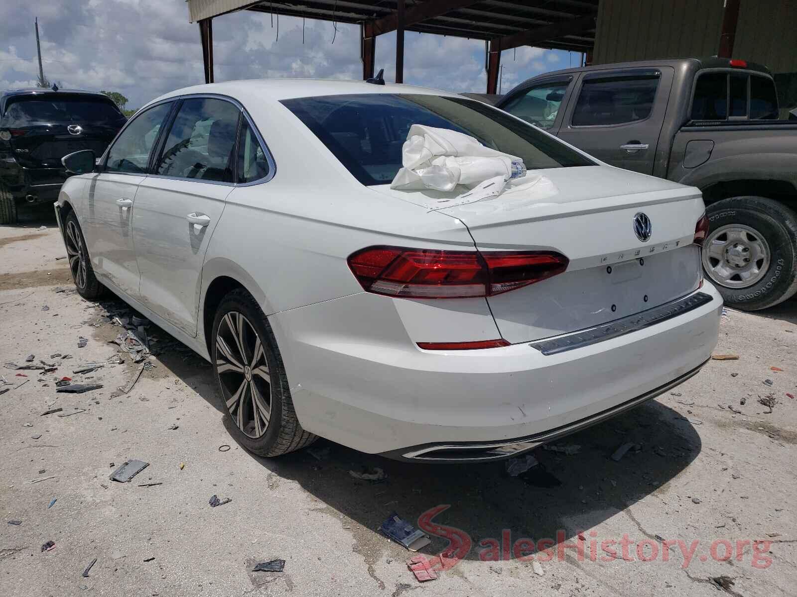 1VWSA7A36MC001551 2021 VOLKSWAGEN PASSAT