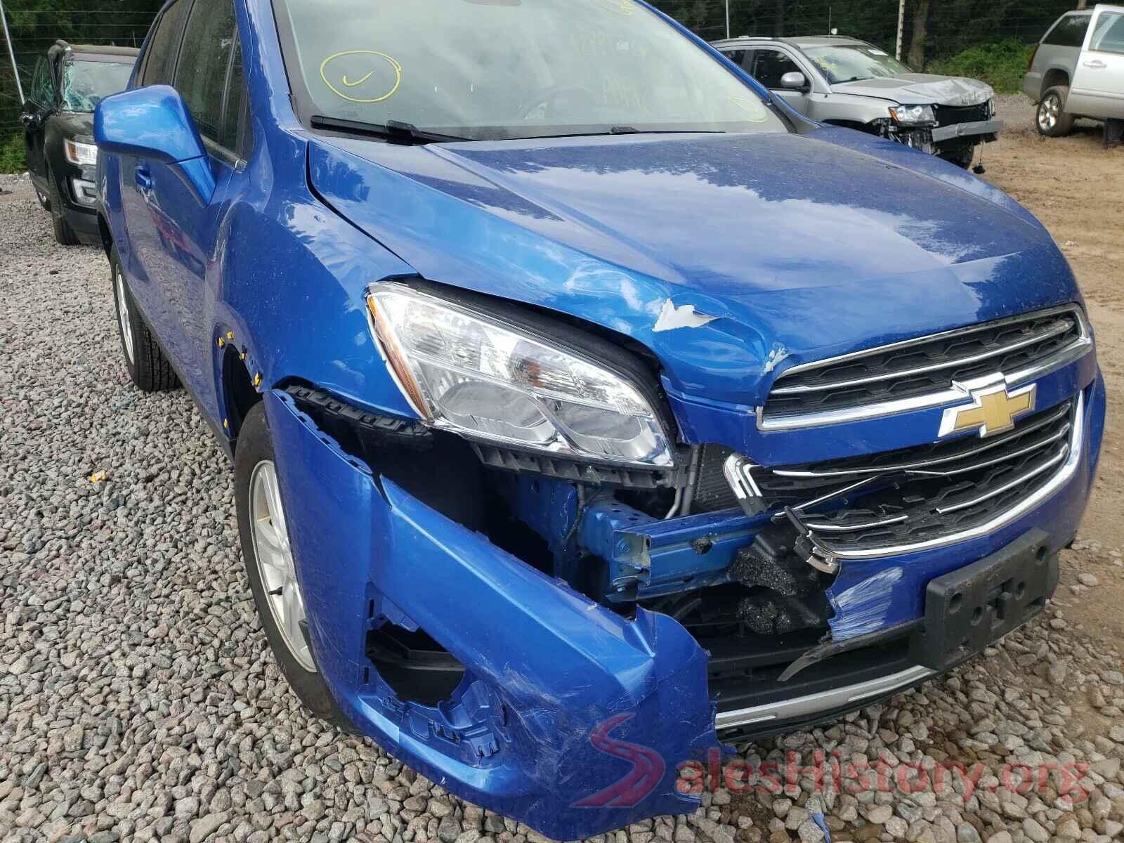 KL7CJPSB4GB660409 2016 CHEVROLET TRAX