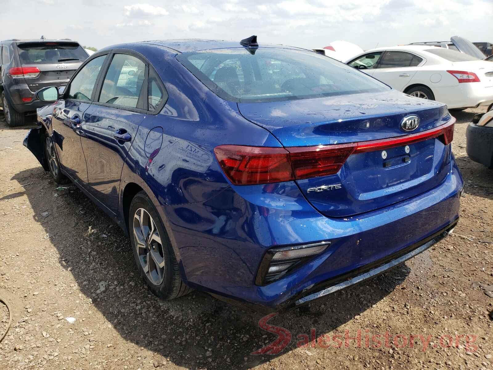 3KPF24AD7LE261666 2020 KIA FORTE