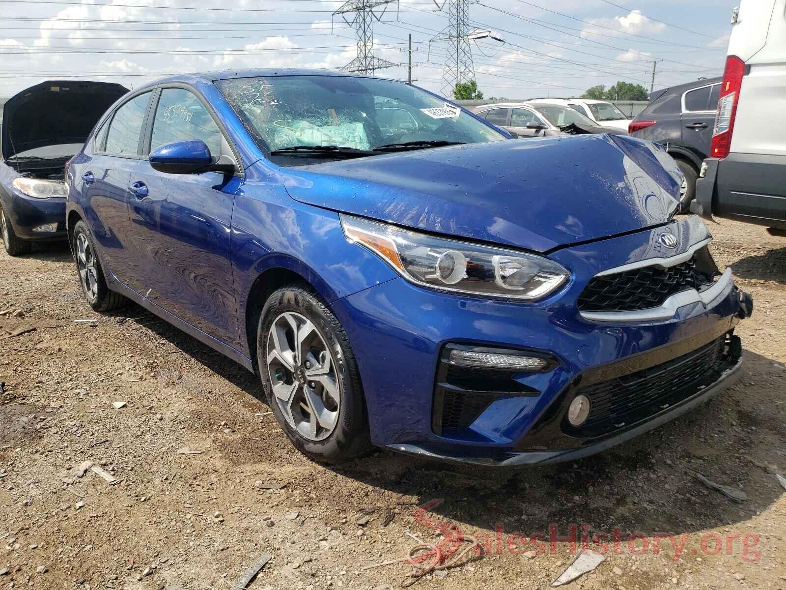 3KPF24AD7LE261666 2020 KIA FORTE