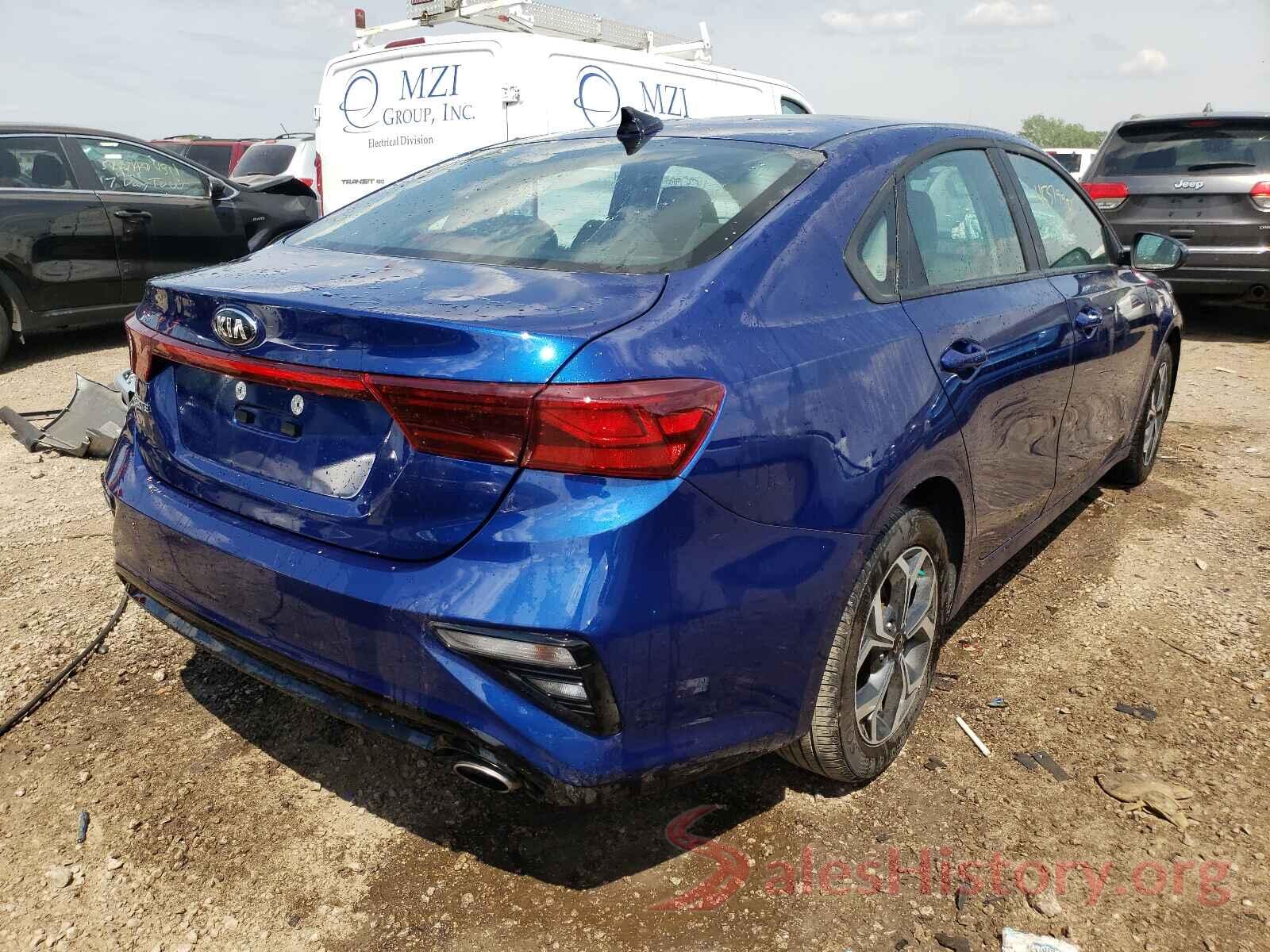 3KPF24AD7LE261666 2020 KIA FORTE