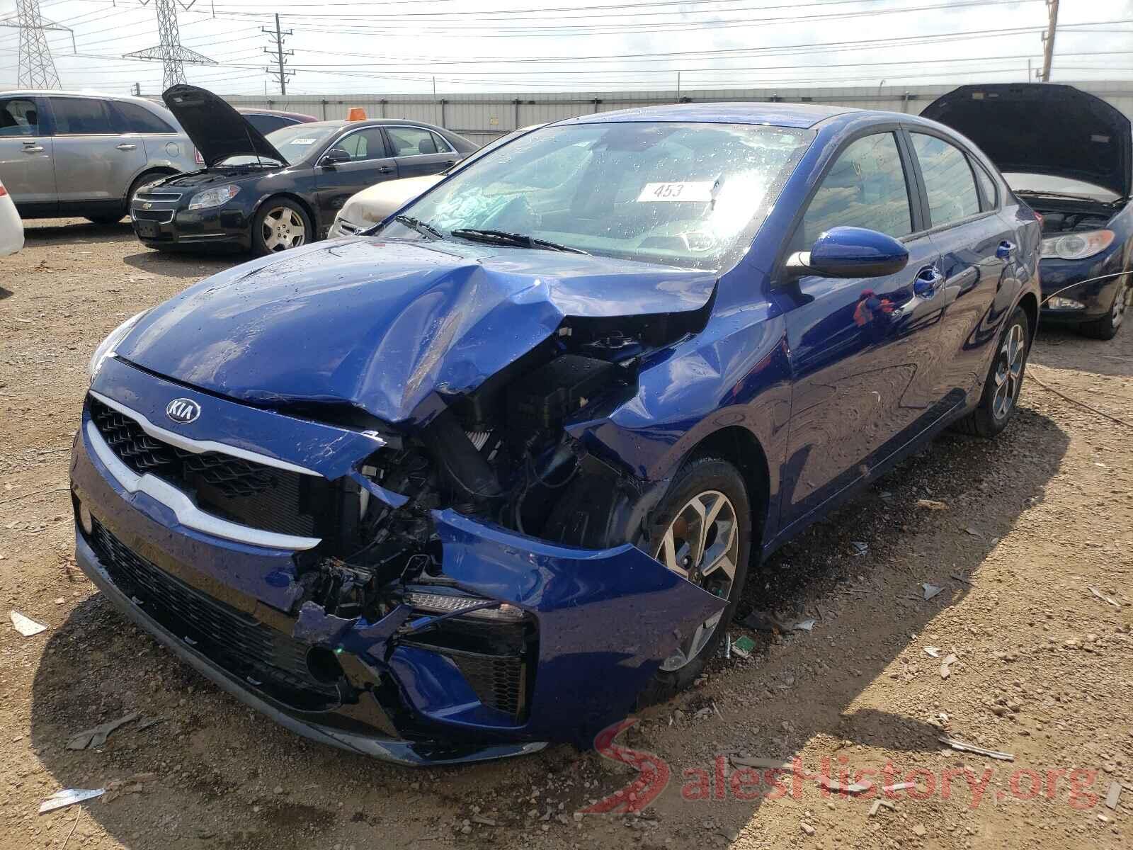 3KPF24AD7LE261666 2020 KIA FORTE