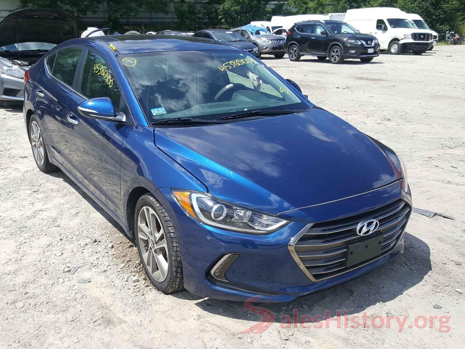 5NPD84LF8HH128728 2017 HYUNDAI ELANTRA