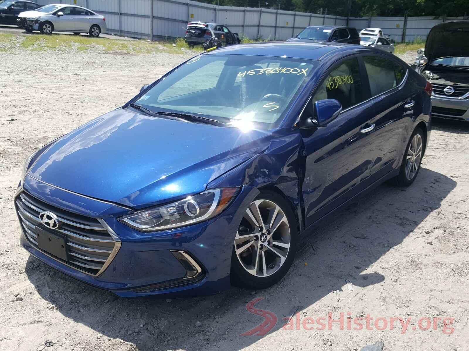 5NPD84LF8HH128728 2017 HYUNDAI ELANTRA