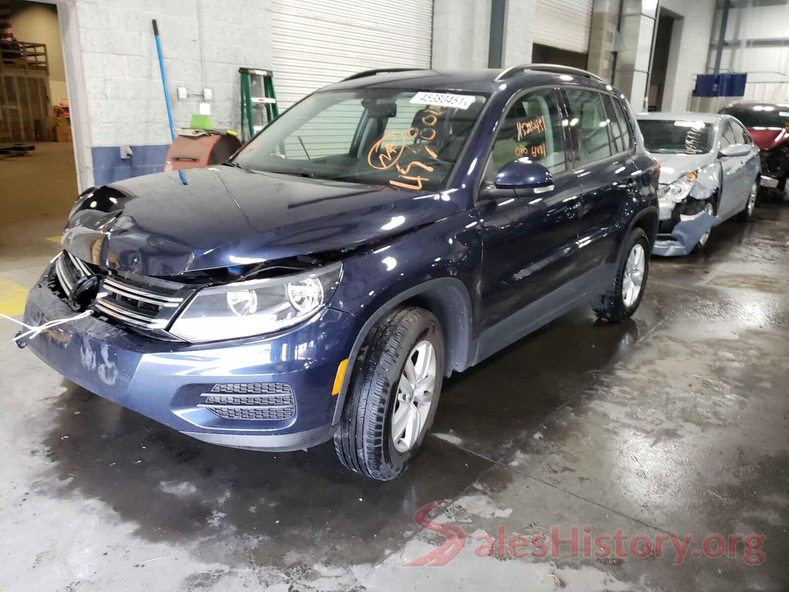 WVGAV7AX8GW604098 2016 VOLKSWAGEN TIGUAN